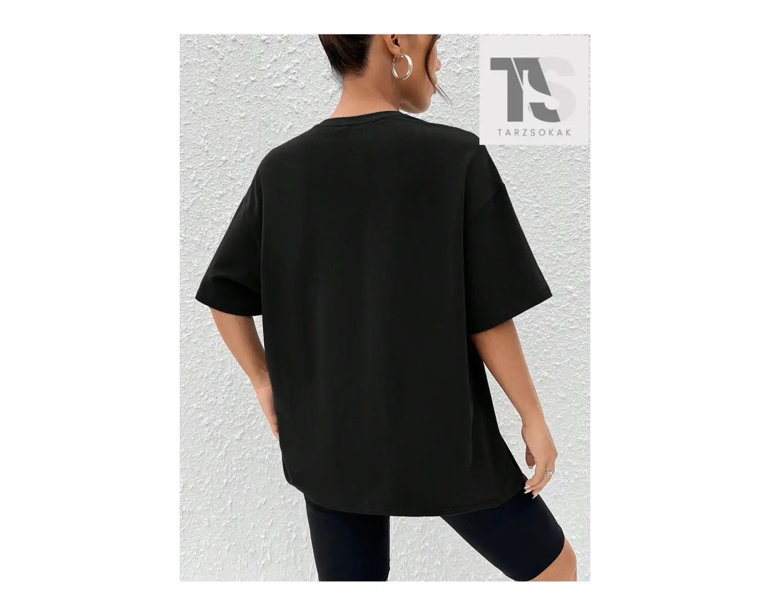 Coolane Sloganlı Grafik Düşük Omuzlu Tişört