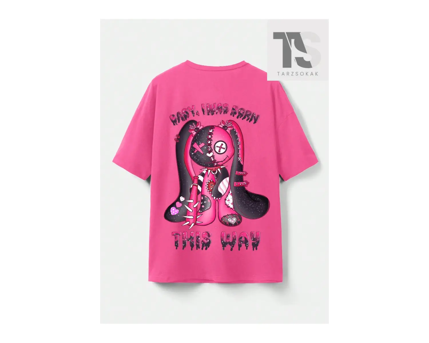 Coolane Tiger Baskılı Büyük Boy Tişört