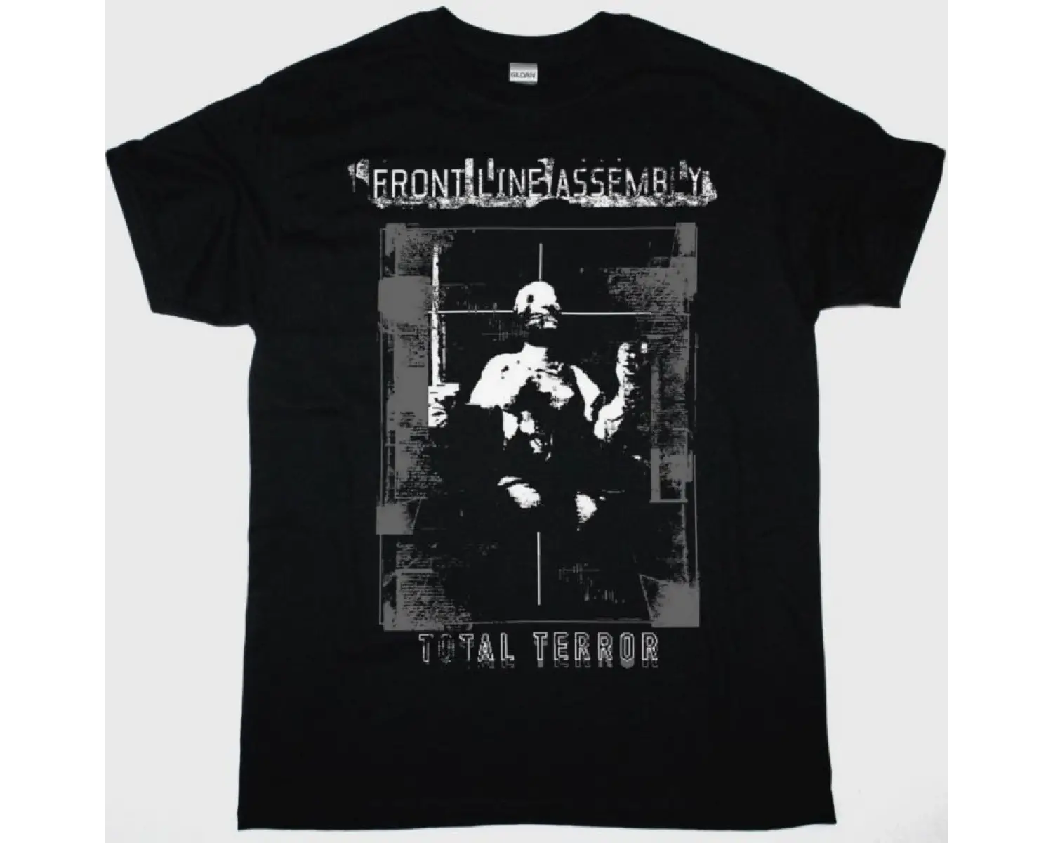 CORONER LOGO NEW BLACK T SHIRT ÖN VE ARAKA BASKILI