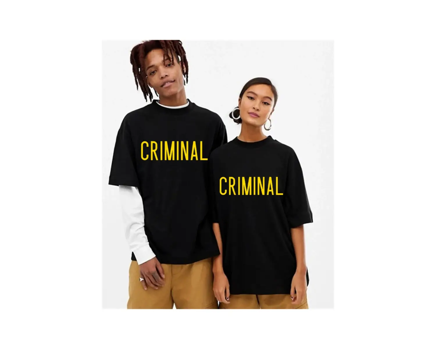 Criminal Oversize Tişört