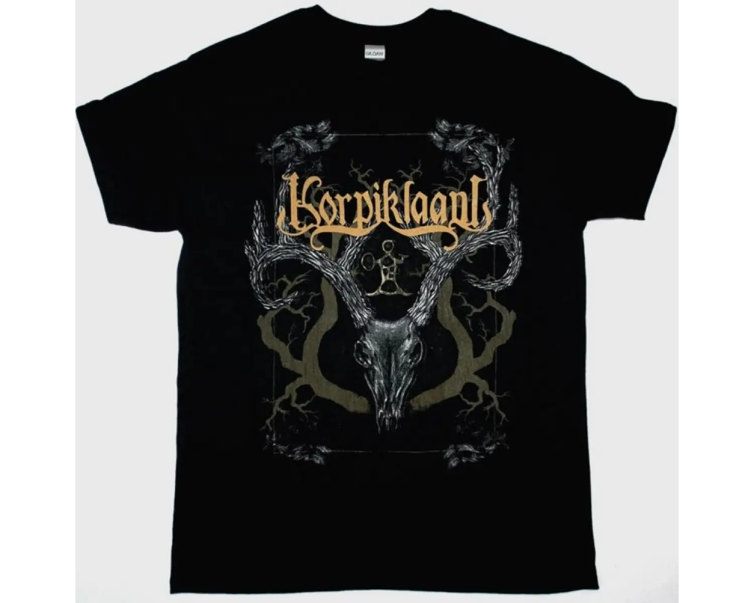 CRIMSON GLORY LONELY NEW BLACK T-SHIRT ÖN VE ARAKA BASKILI