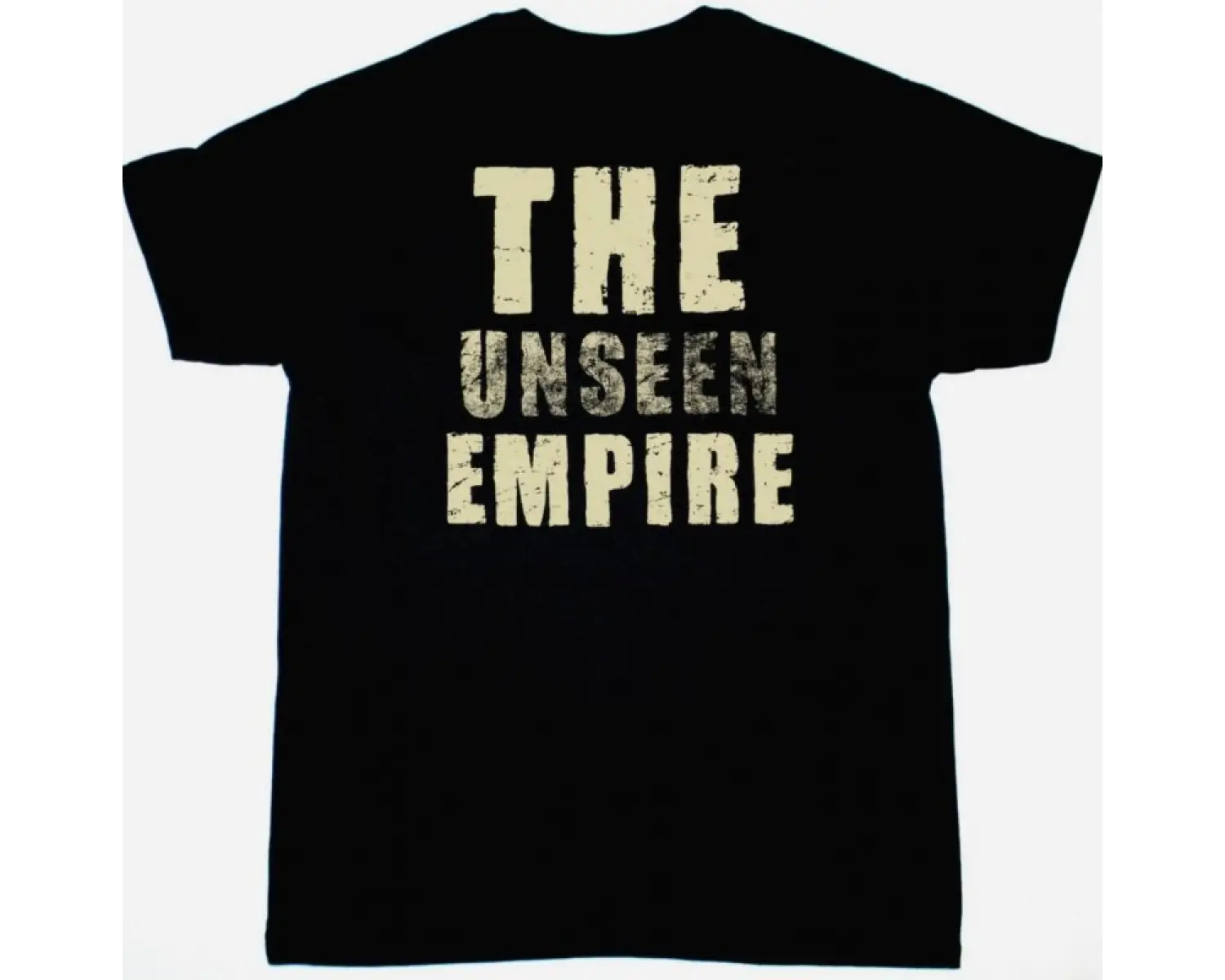 CRO-MAGS ON STAGE NEW BLACK T-SHIRT ÖN VE ARAKA BASKILI