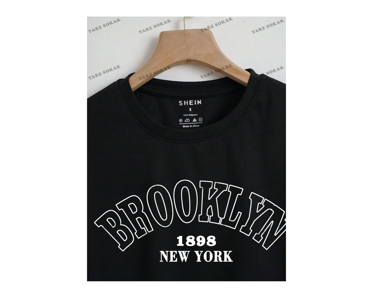 Crop CKOD-232913 Harf Grafikli Kırpma