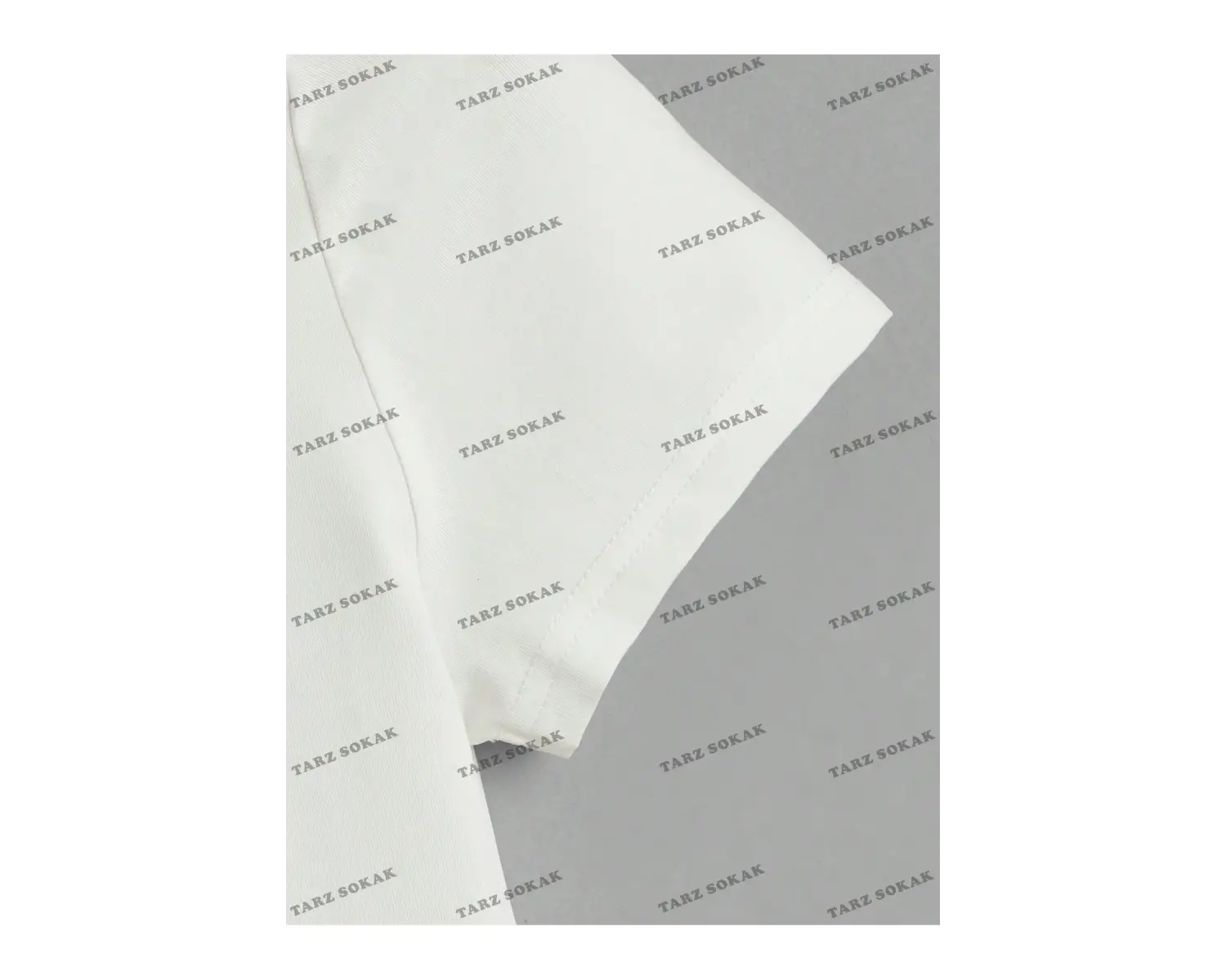 Crop CKOD-232913 Harf Grafikli Kırpma