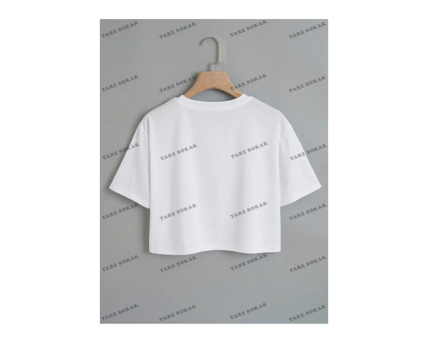 Crop CKOD-232913 Kalp Desenli Kısa