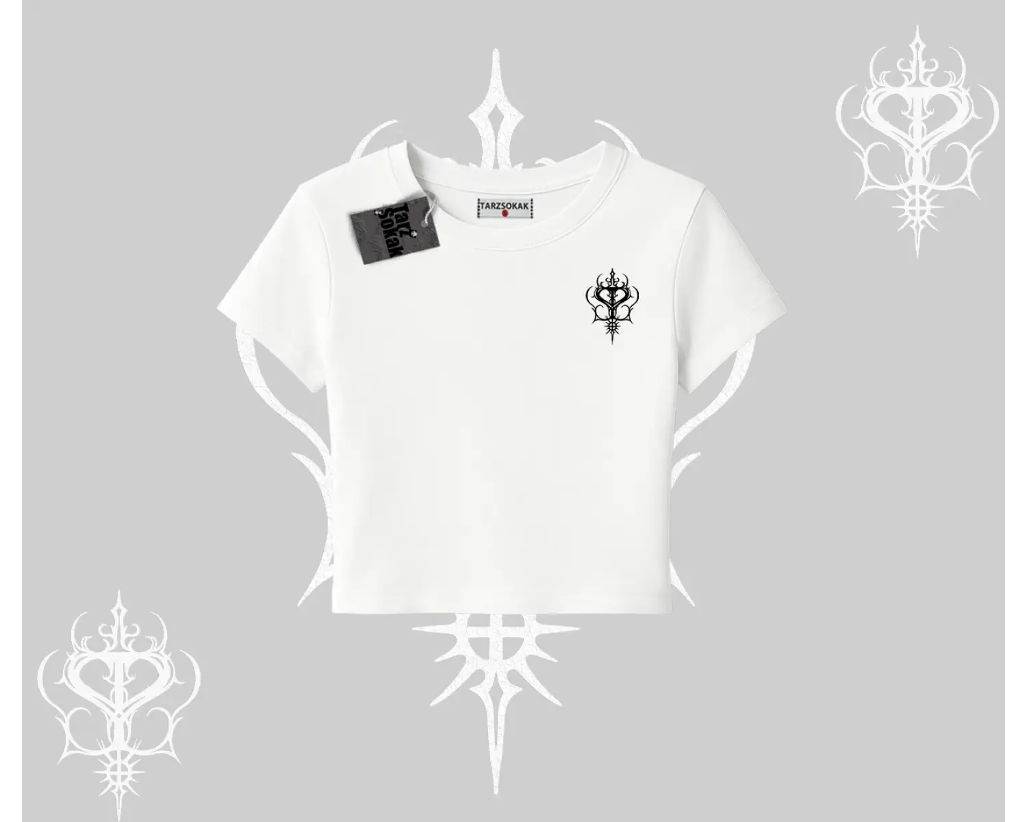 Cute Princess Kedi Tasarımlı Arka Baskılı Babby Tee Tshirt