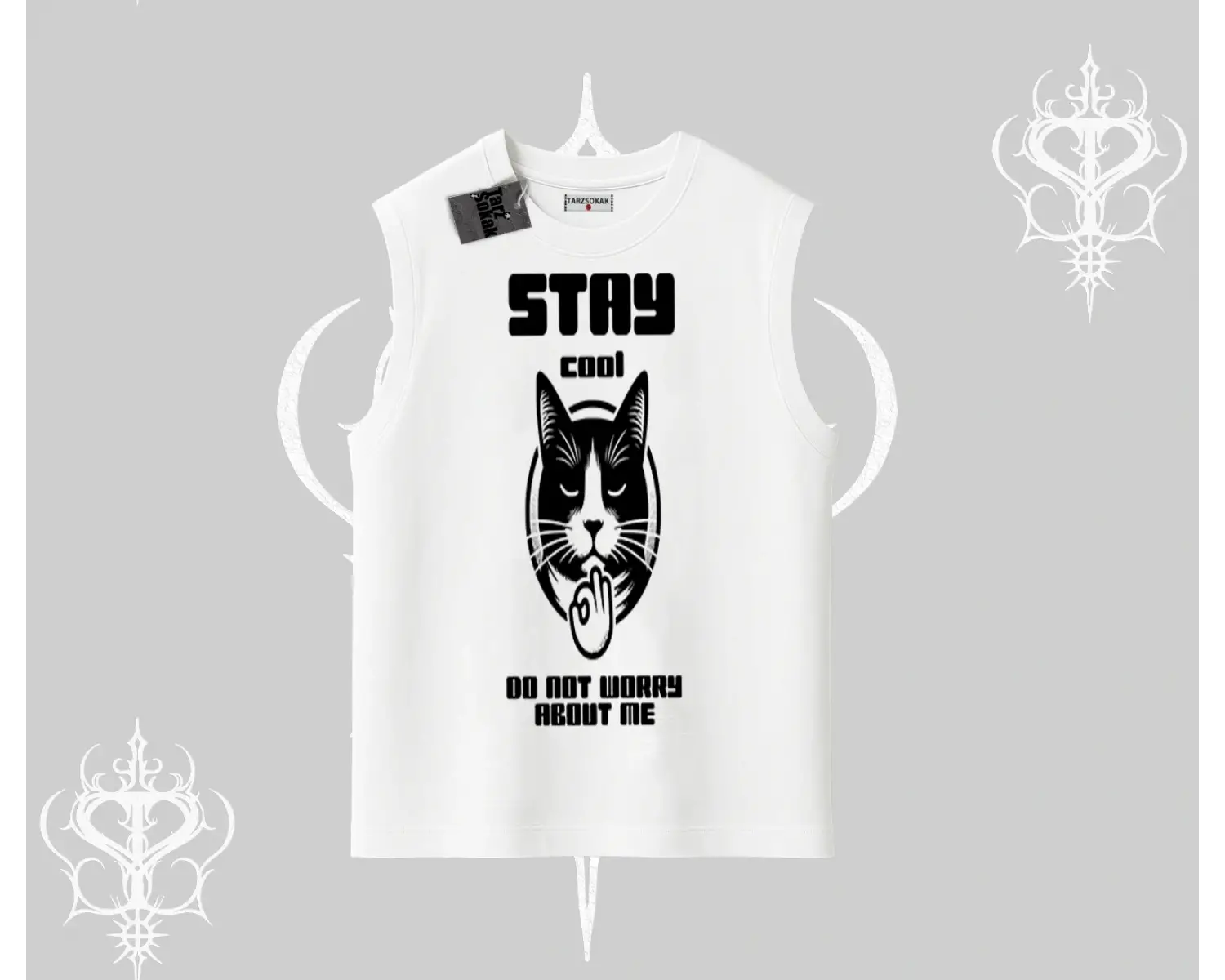 Cuteness Overload Kedi Baskılı Babby Tee Tshirt