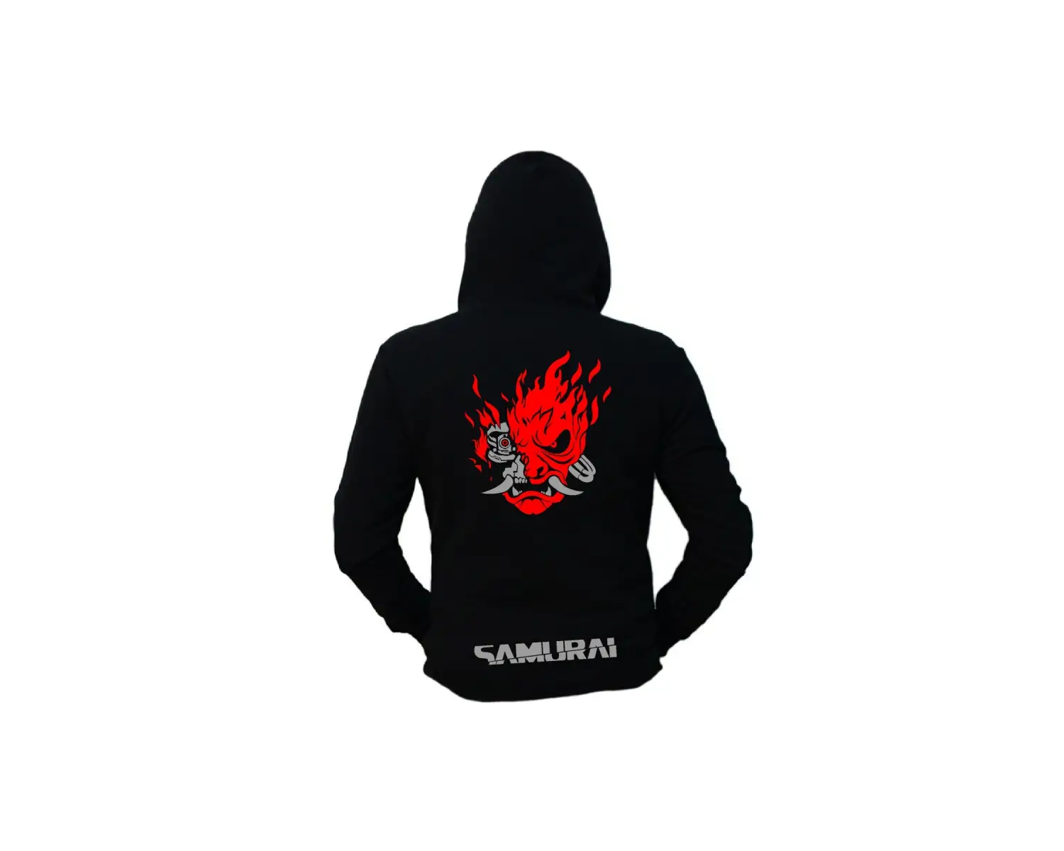 Cyberpunk Unisex Kapüşönlu Hoodie