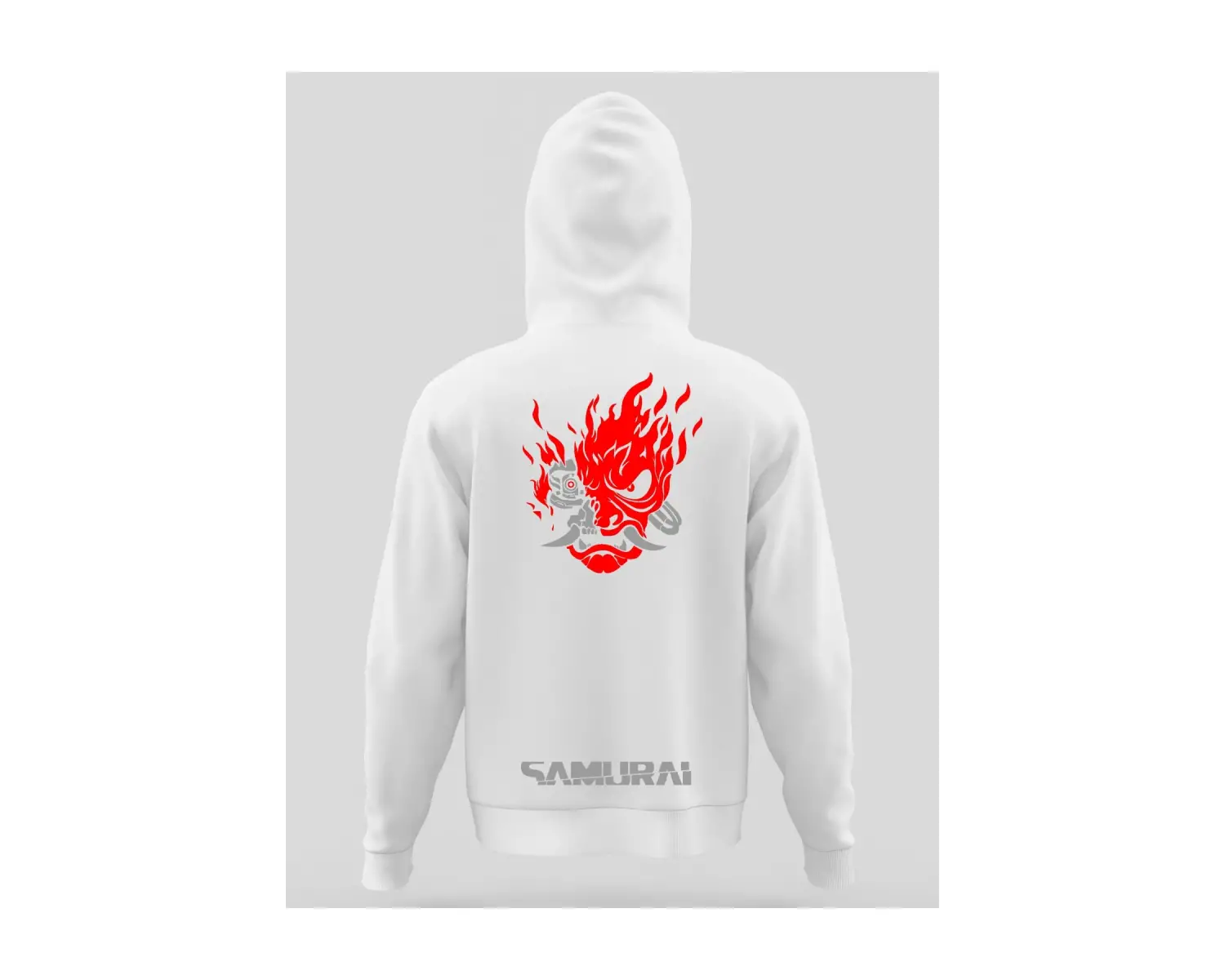 Cyberpunk Unisex Kapüşönlu Hoodie