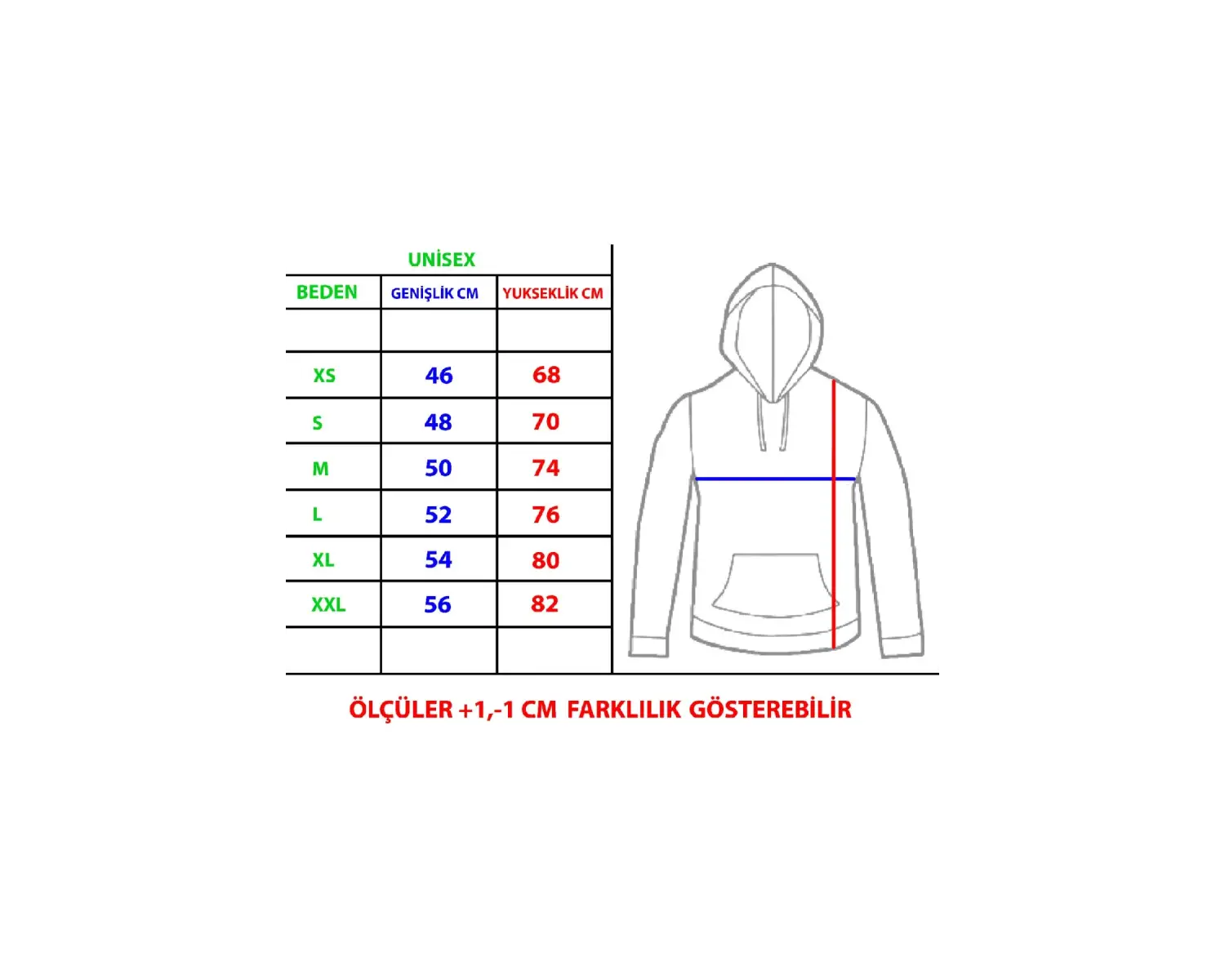 Cyberpunk Unisex Kapüşönlu Hoodie