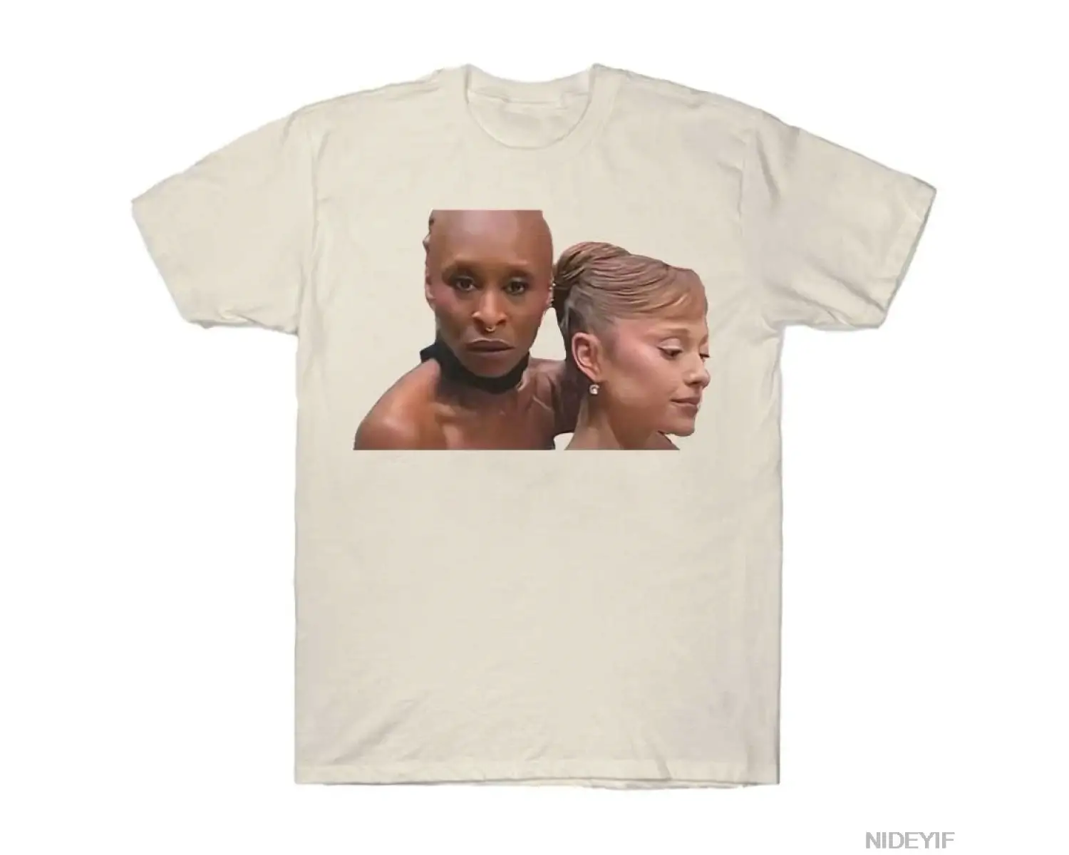Cynthia ve Ariana Meme Erkek Kadın T-shirt % 100% Pamuklu Tişörtler Kısa Kollu Üstler J128