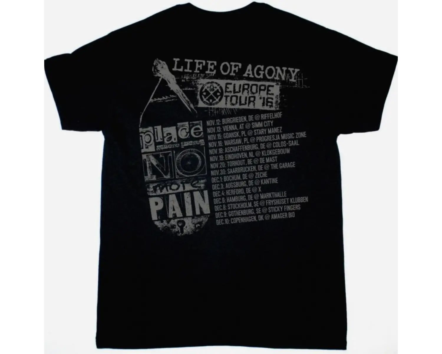 CYPRESS HILL BAND NEW BLACK T-SHIRT ÖN VE ARAKA BASKILI