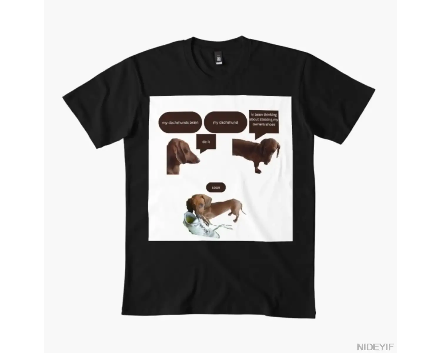 Dachshund erkekler ve kadınlar için tişört gibi olabilir %100 pamuklu tişörtler kısa kollu üs