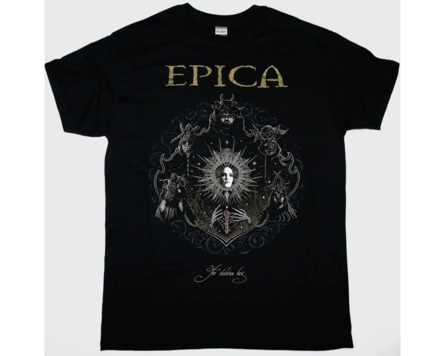 DANZIG 4 TOUR NEW BLACK T SHIRT ÖN BASKILI