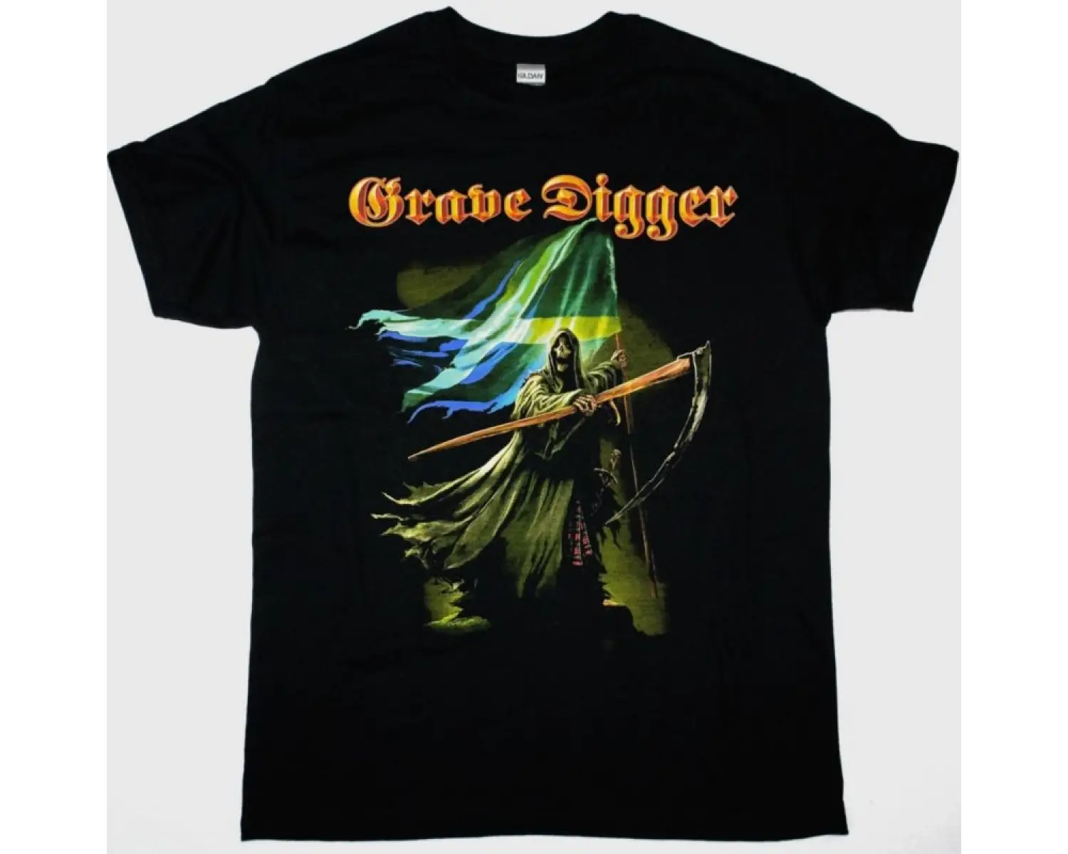 DARKNESS ON DEMAND POST STONE AGE TECHNOLOGY NEW BLACK T-SHIRT ÖN VE ARAKA BASKILI