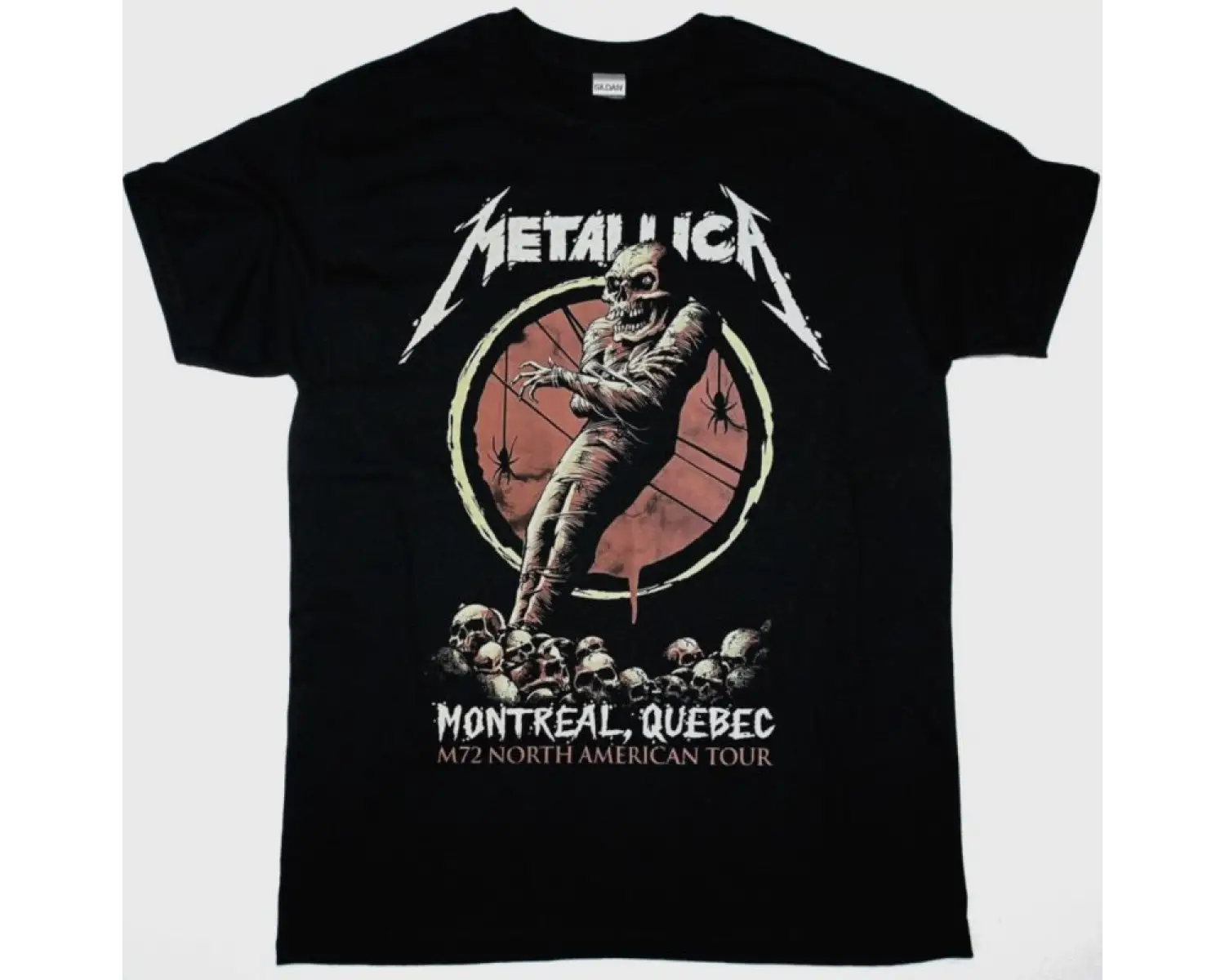 DEAD CROSS DEAD CROSS NEW BLACK T-SHIRT ÖN VE ARAKA BASKILI