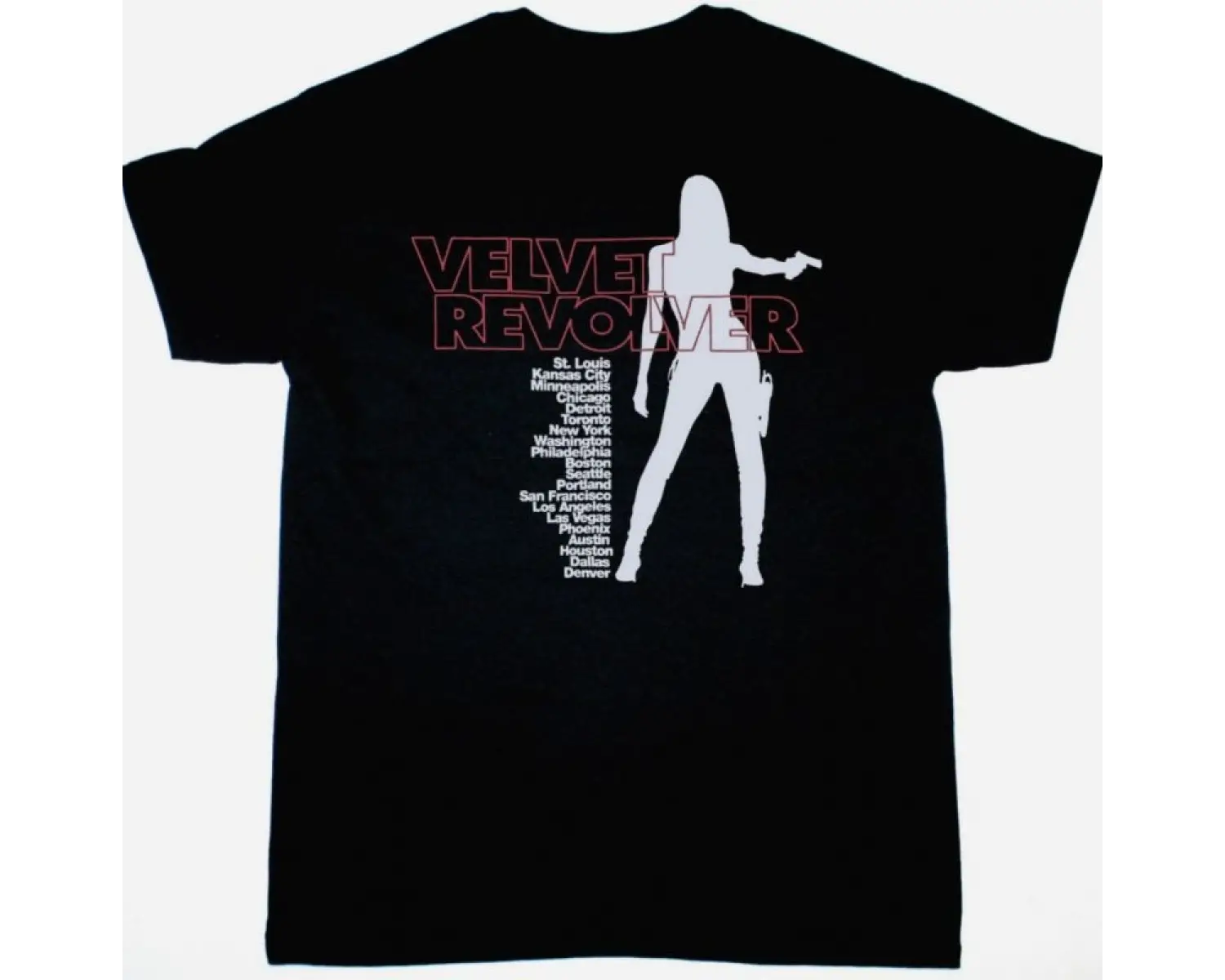 DEATH CULT GHOST DANCE NEW WHITE T-SHIRT ÖN VE ARAKA BASKILI