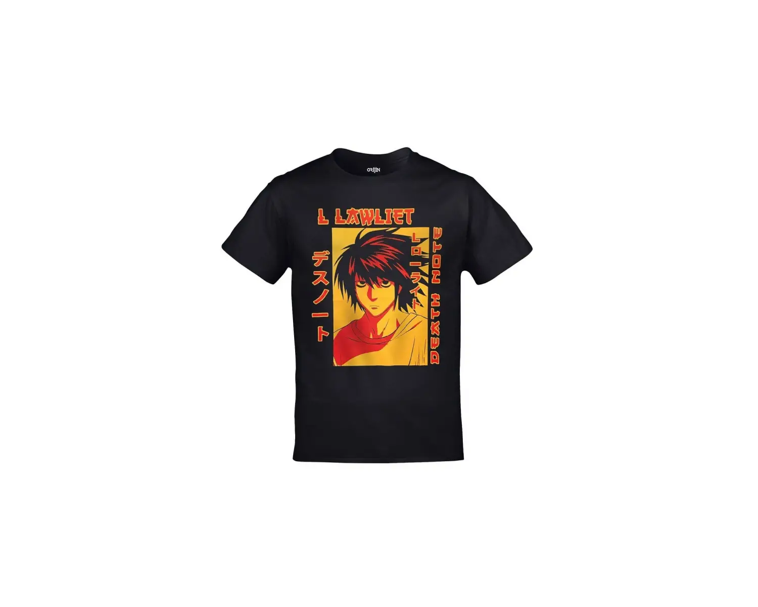 Death Note L Lawliet Baskılı Unisex Siyah