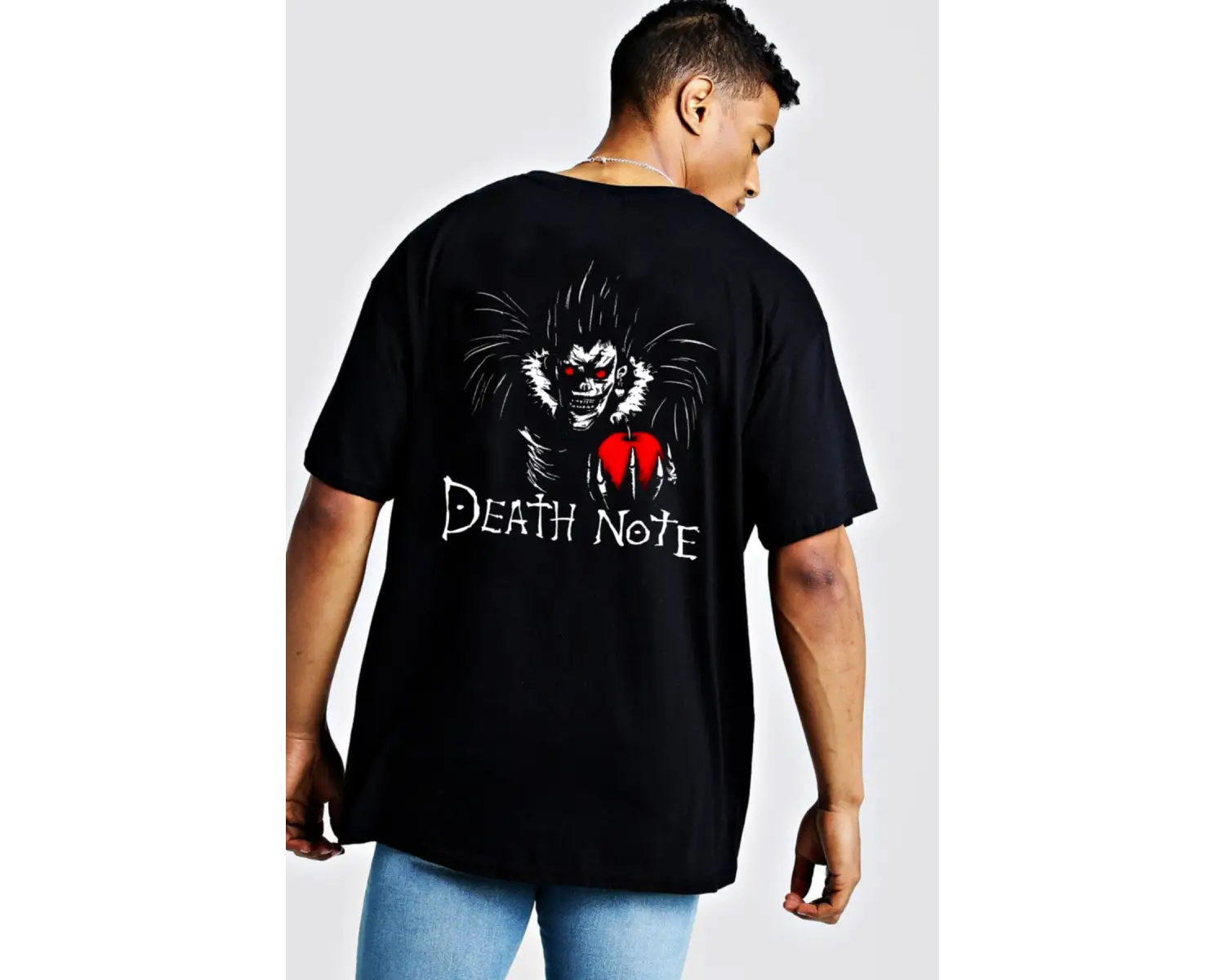 Death Note Red Apple Oversize Unisex Tişört