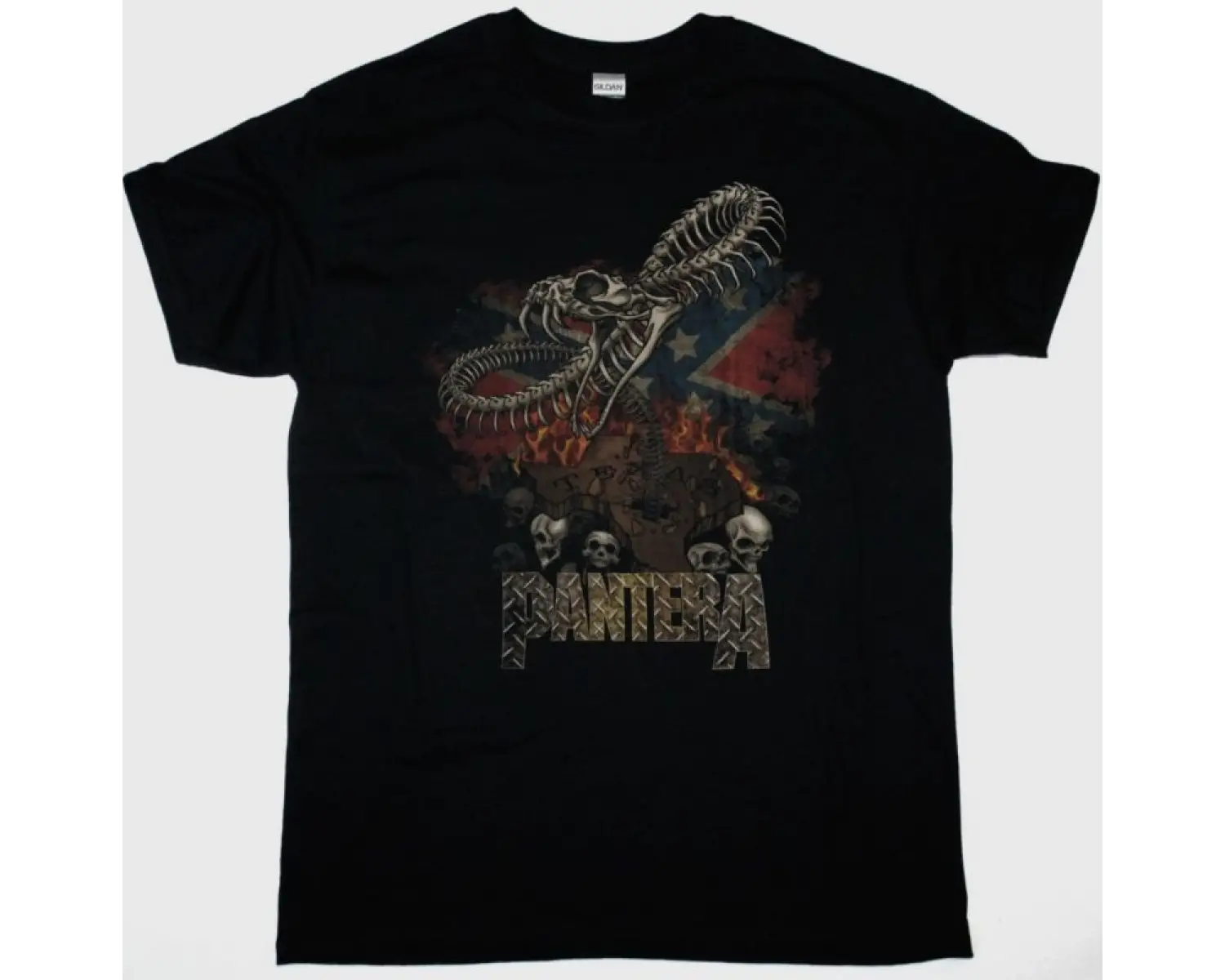 DEEP PURPLE IN ROCK NEW BLACK T-SHIRT ÖN BASKILI