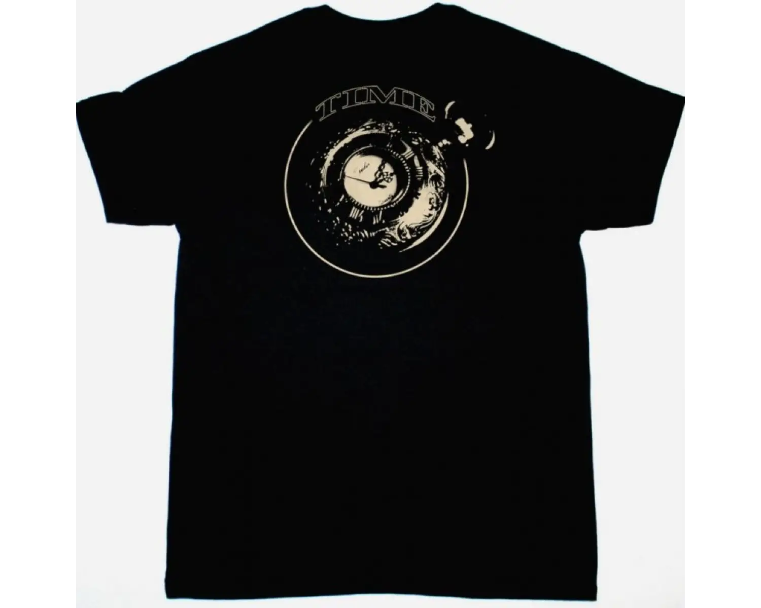 DEEP PURPLE PURPENDICULAR TOUR NEW BLACK T-SHIRT ÖN VE ARAKA BASKILI