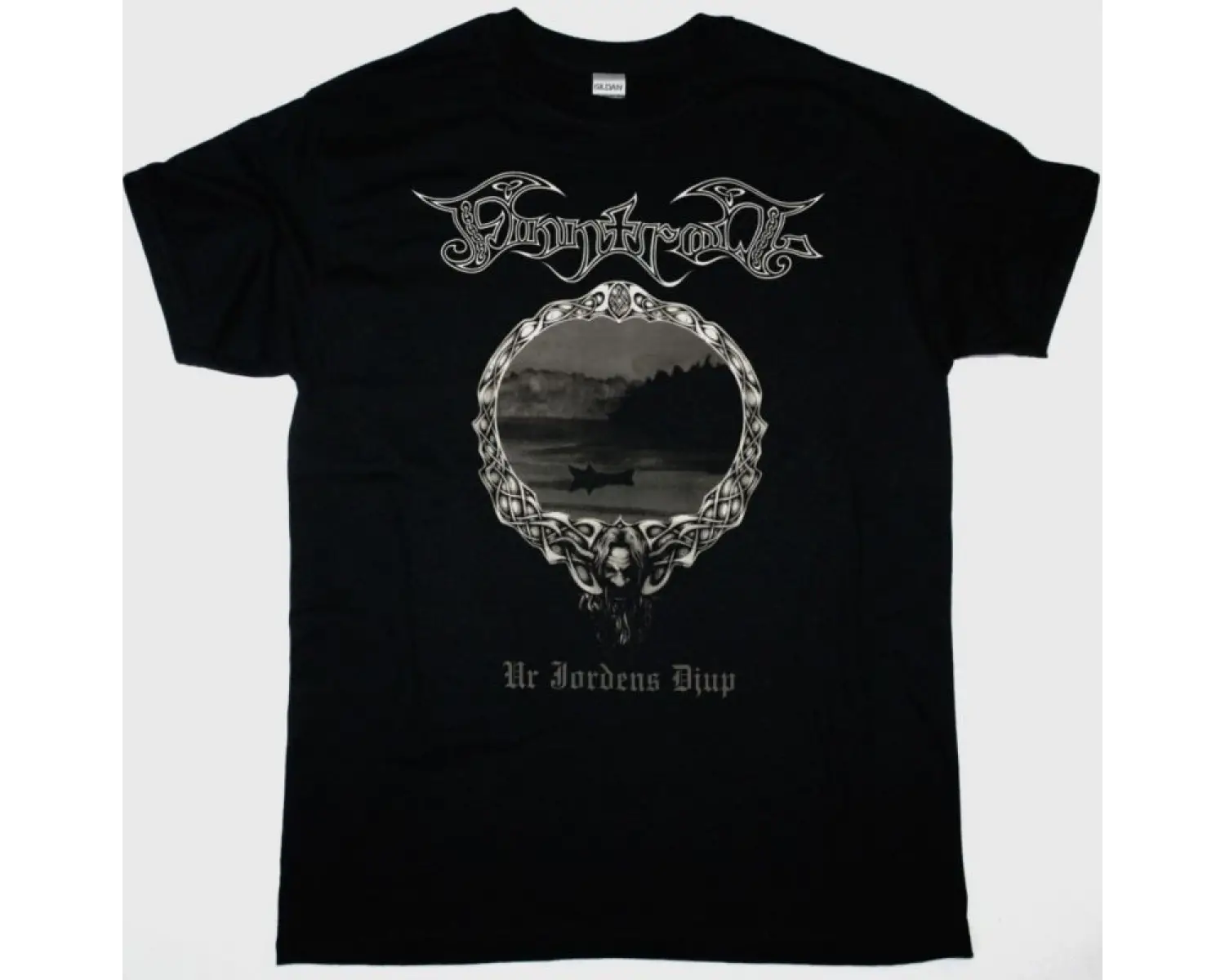DEEP PURPLE SMOKE ON THE WATER NEW BLACK T-SHIRT ÖN VE ARAKA BASKILI