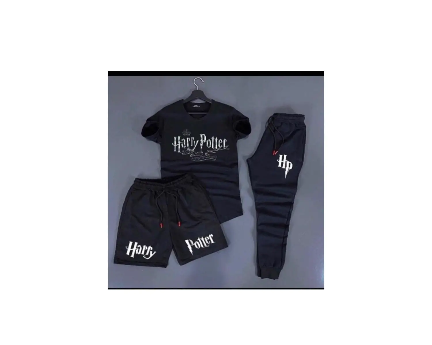 deep & qaiser BASKI UNİSEX 3LÜ KOMBİN HARRY