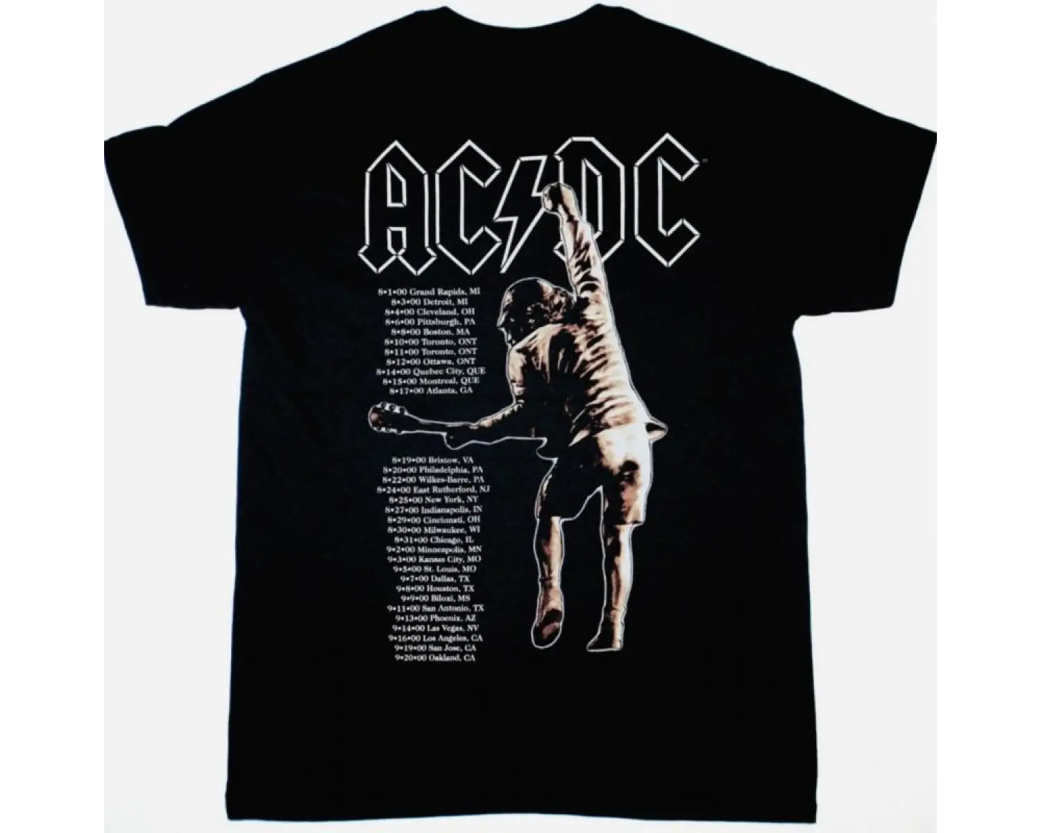 DEF LEPPARD PYROMANIA NEW BLACK T-SHIRT ÖN VE ARAKA BASKILI