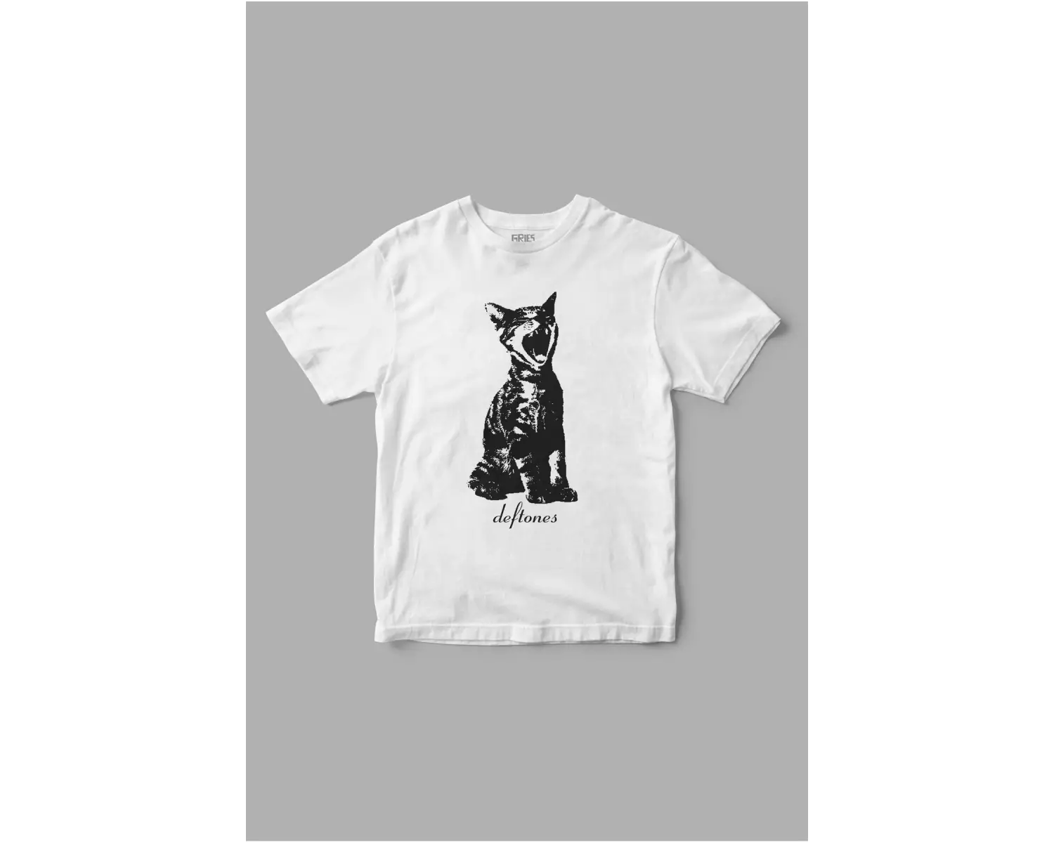 Deftones Cat Baskılı Tişört