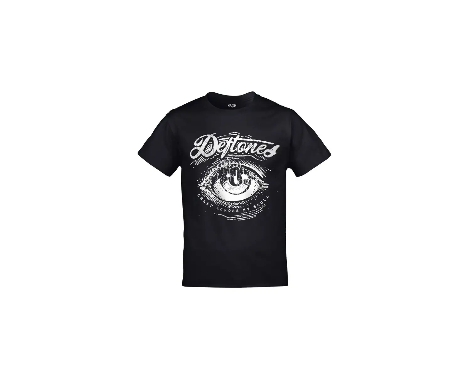 Deftones Creep Across My Skull Ön Arka Baskılı Unisex Siyah