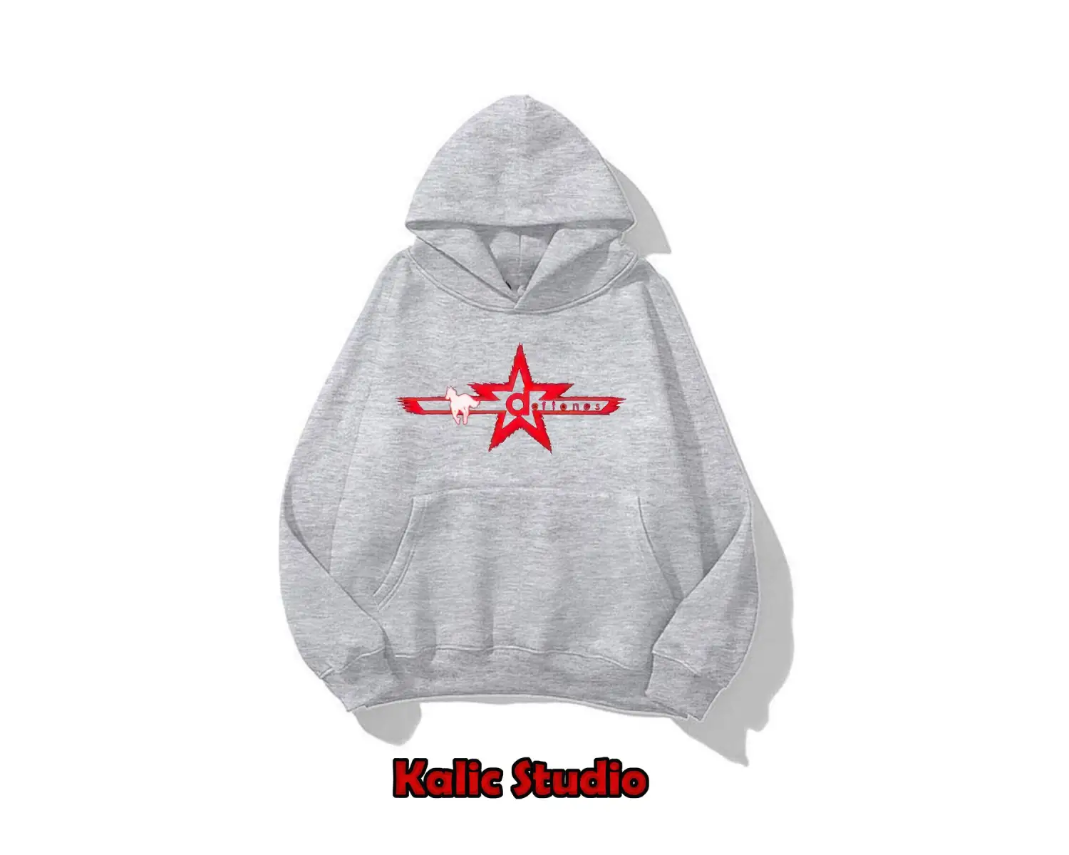 Deftones hoodie ünisex oversize