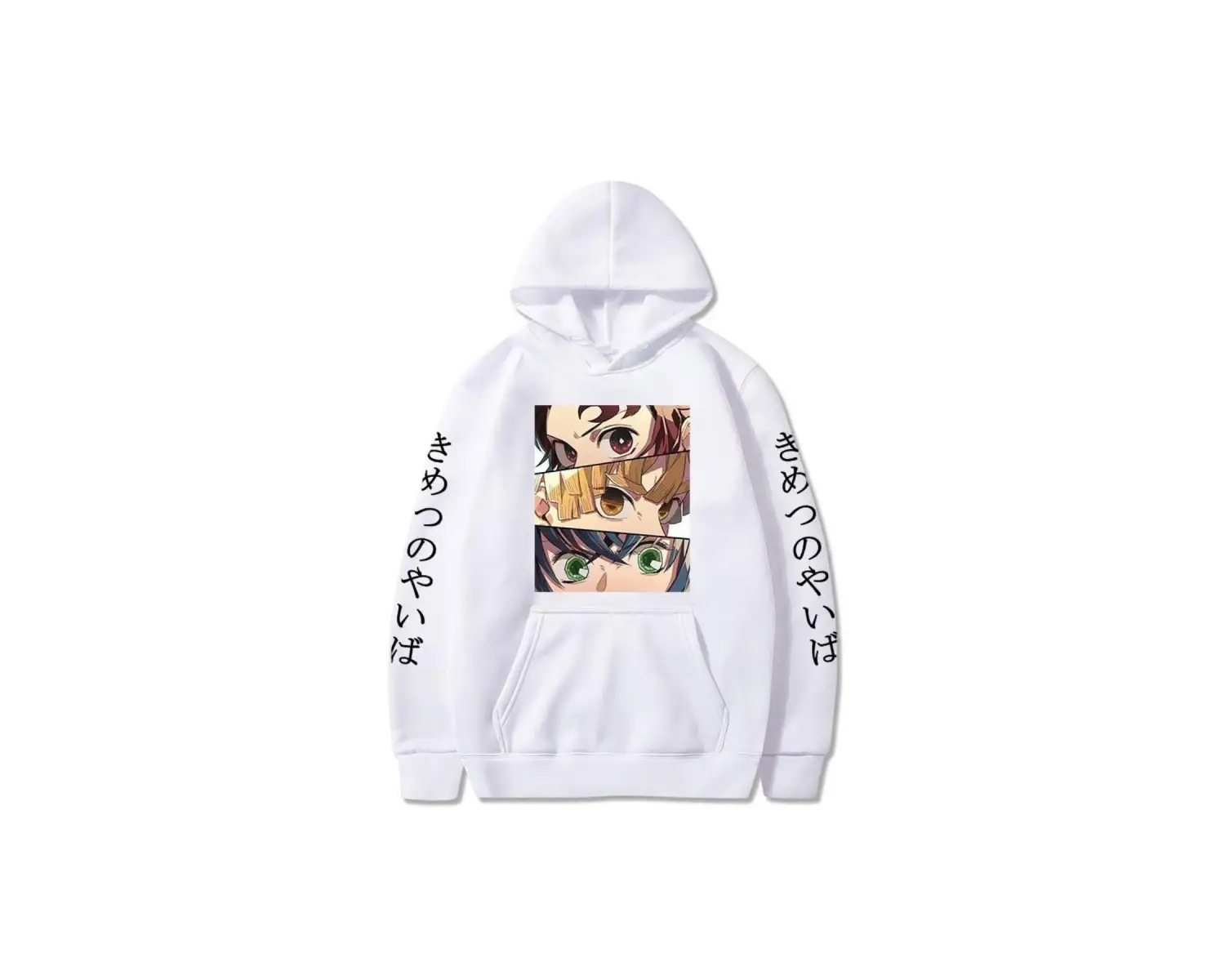 Demon Slayer Siyah Hoodies 12097