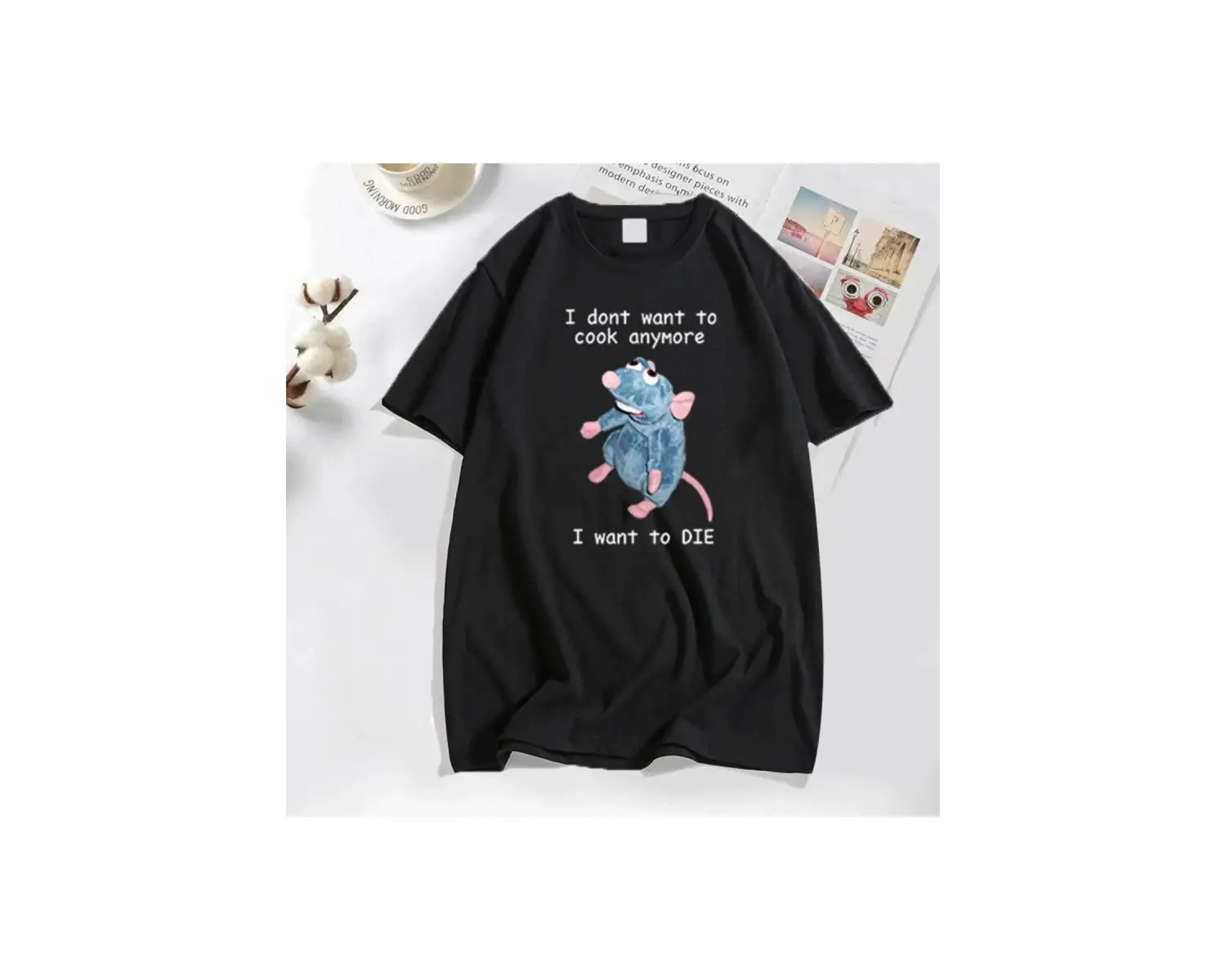 Dexter Morgan Kedi T-shirt Komik Pamuk Kısa Kollu O Boyun Tshirt Unisex Streetwear Erkek Giys 2802