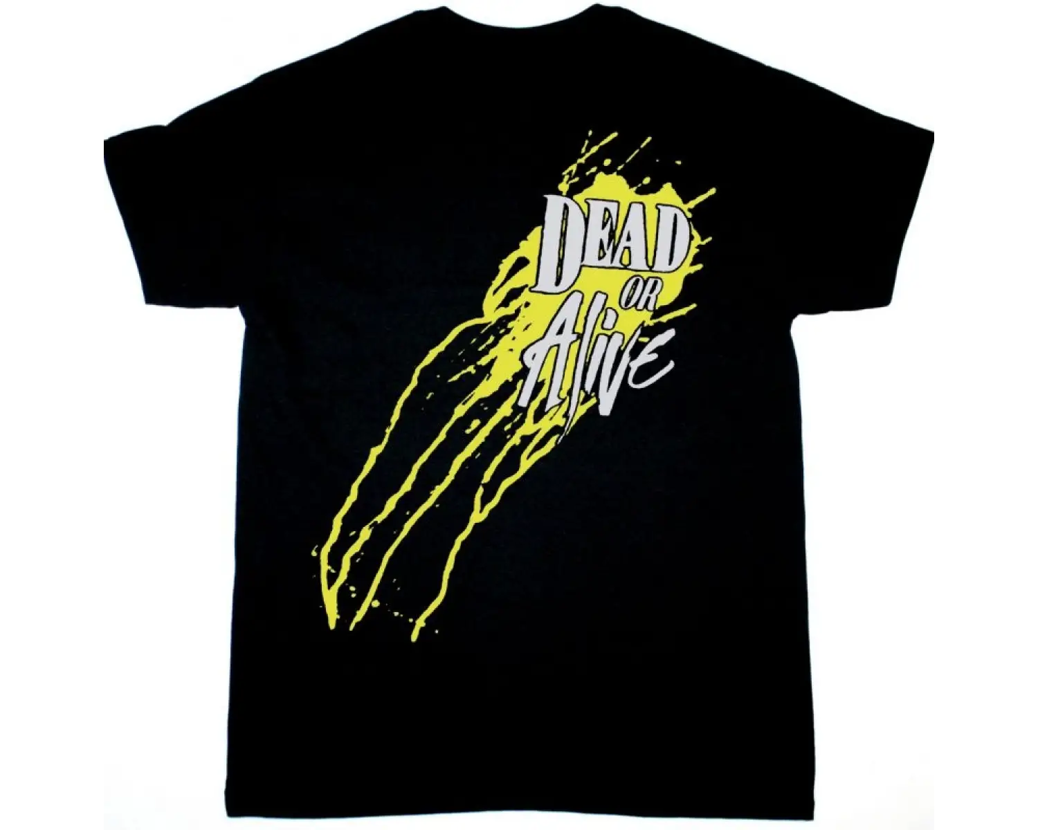 DIE KRUPPS BURNING RING LOGO NEW BLACK T-SHIRT ÖN VE ARAKA BASKILI