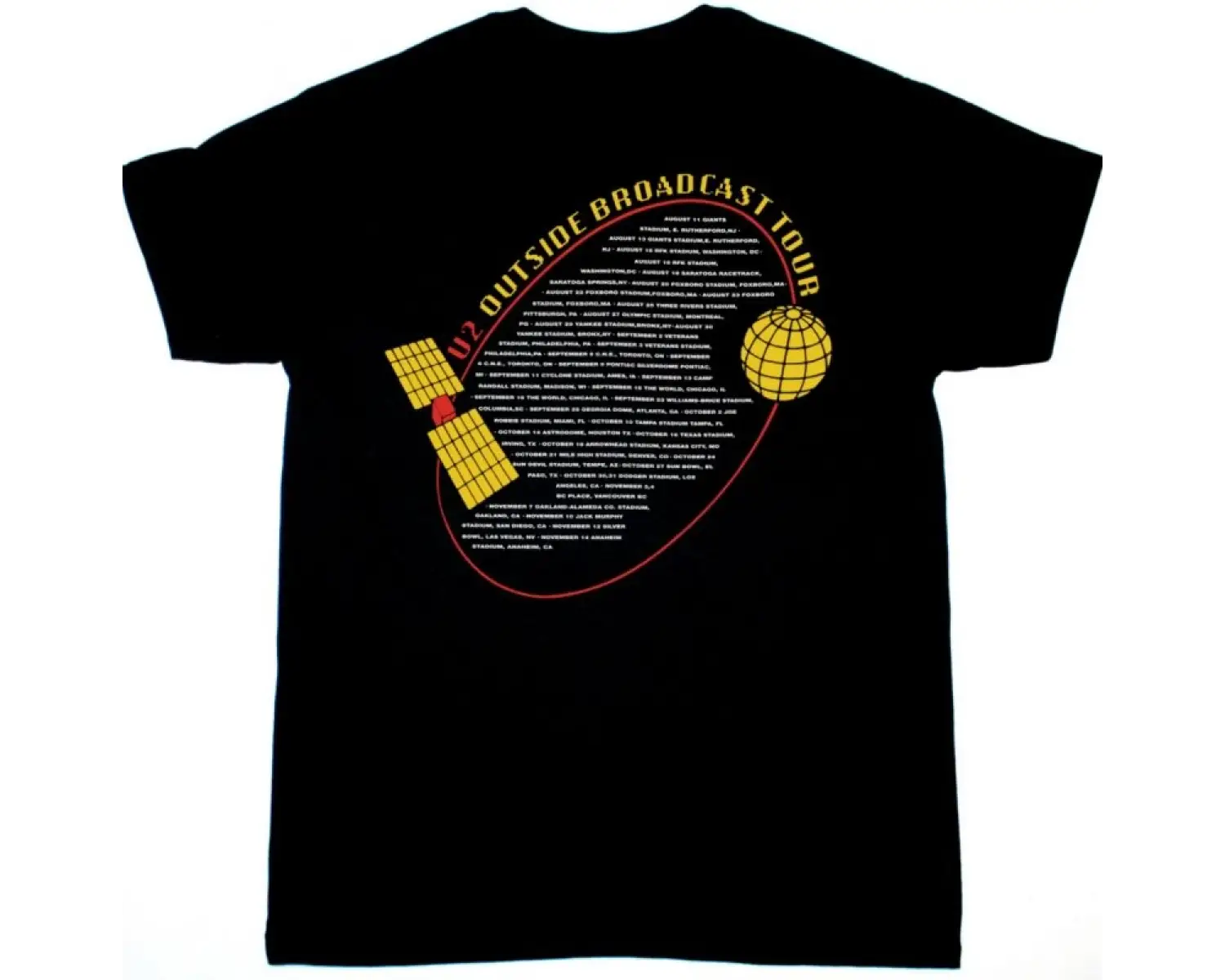 DIO LOCK UP THE WOLVES WORLD TOUR NEW BLACK T-SHIRT ÖN VE ARAKA BASKILI