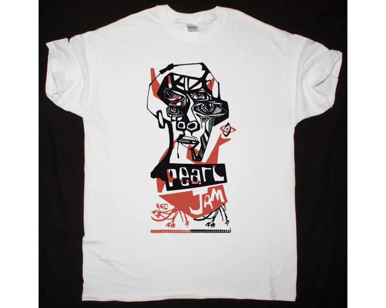 DIRE STRAITS MARK KNOPFLER NEW BLACK T-SHIRT ÖN BASKILI