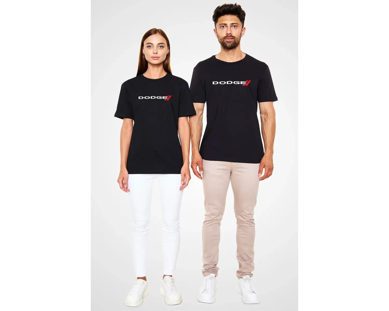 Dodge Siyah Unisex Tişört T-Shirt