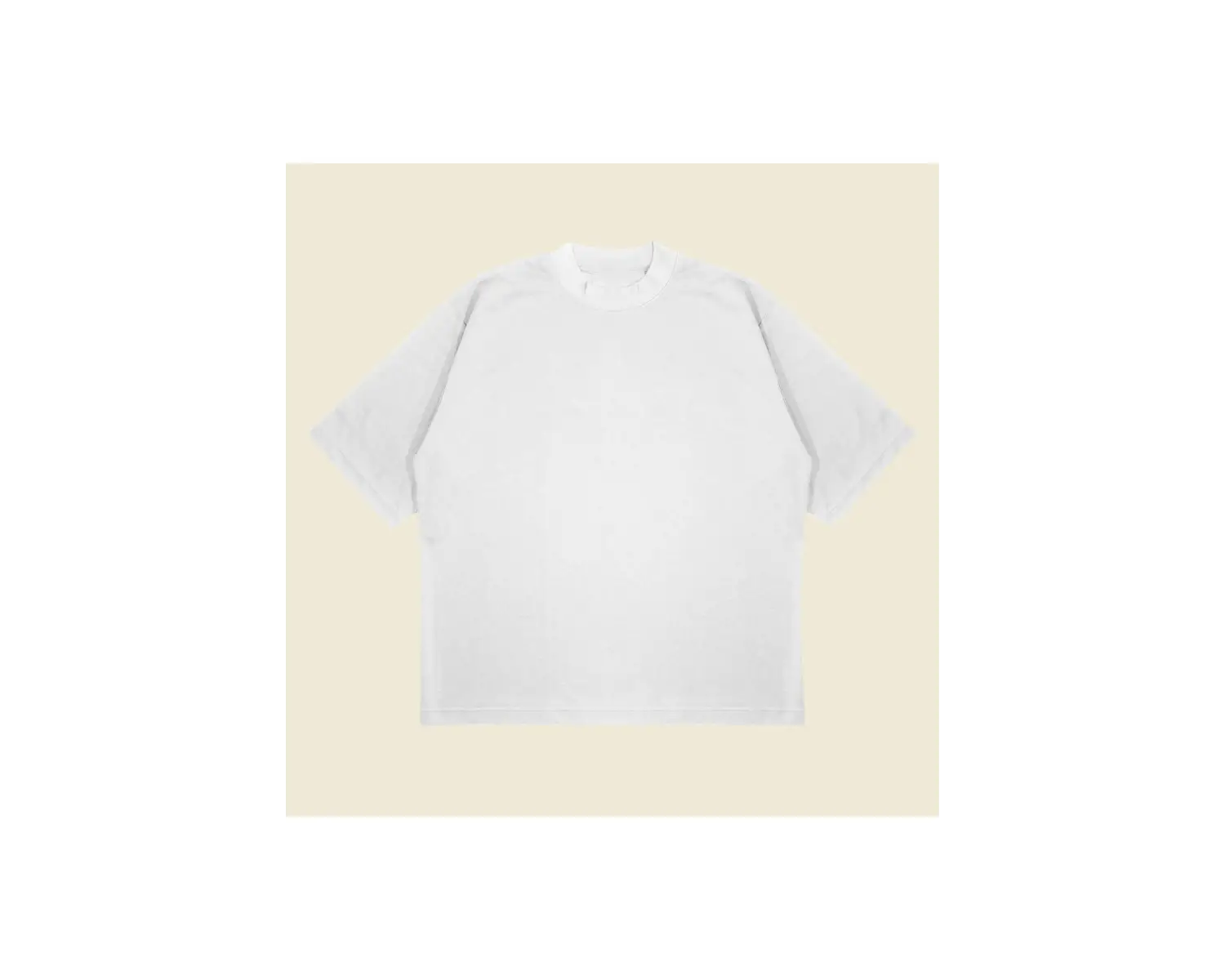 Dontcry Baskılı Oversize Unisex Pamuklu Nefes Alan Kalın Kumaşlı