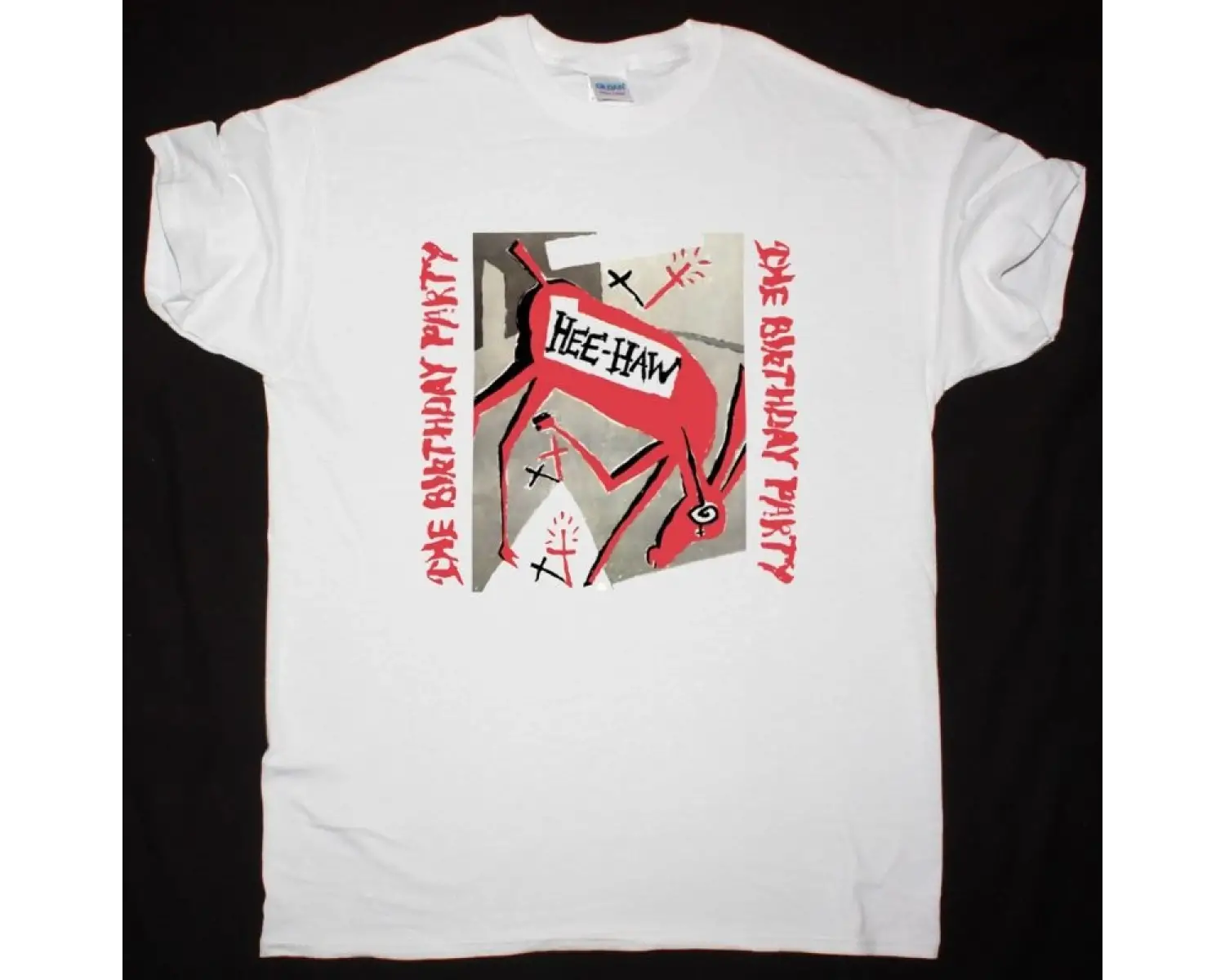 DOWN STONE THE CROW NEW BLACK T-SHIRT ÖN VE ARAKA BASKILI