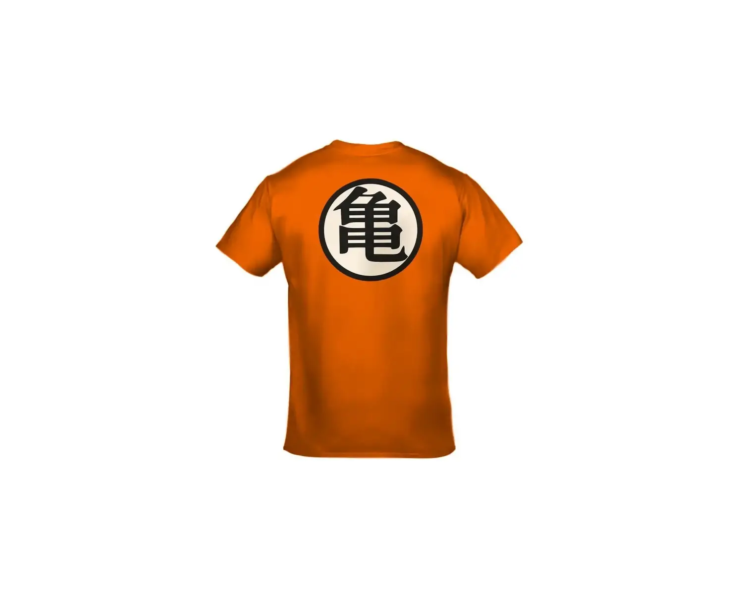 Dragon Ball Goku Logo Ön Arka Baskılı Unisex Turuncu