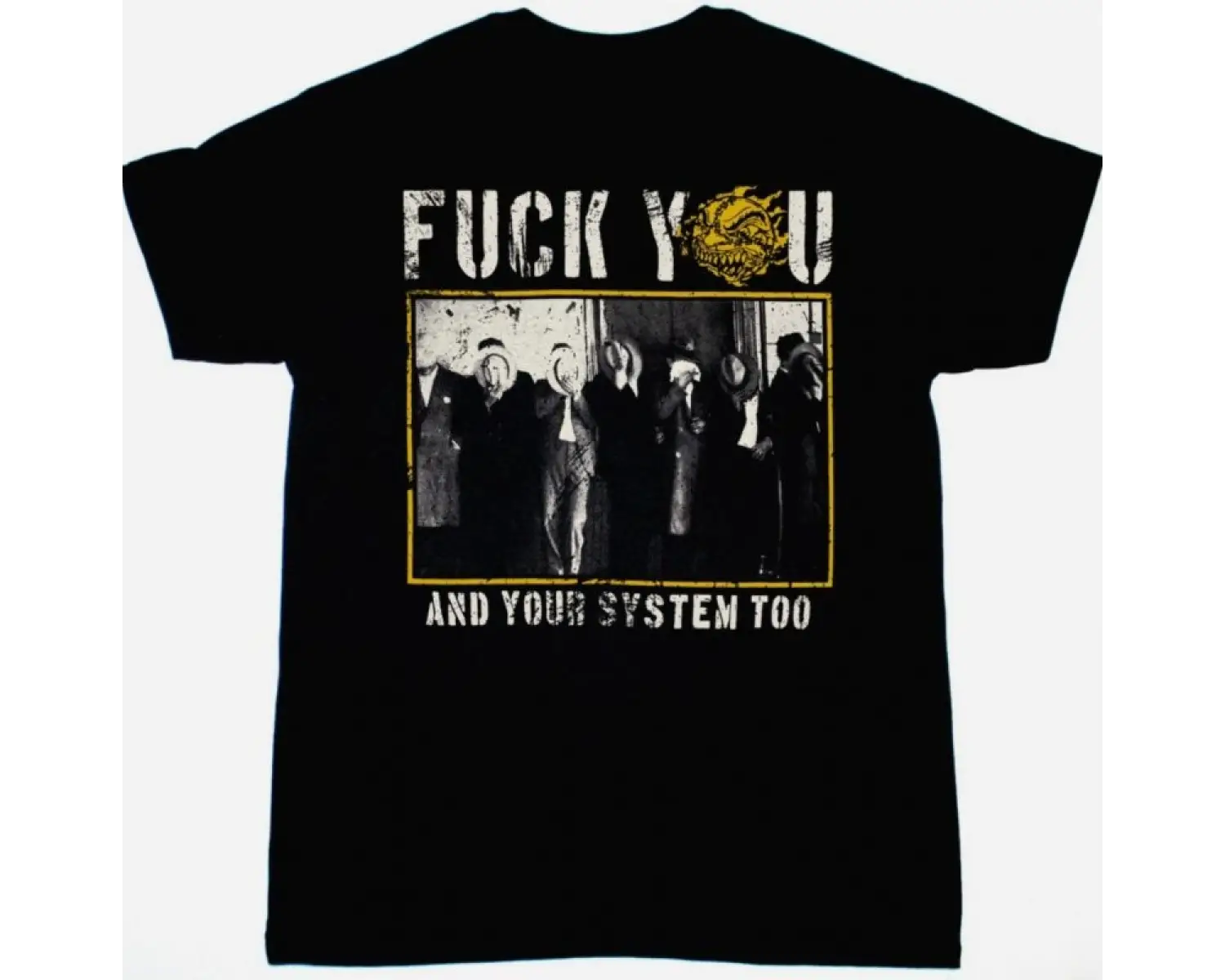 D.R.I CLEVELAND MOSH TEAM NEW BLACK T SHIRT ÖN VE ARAKA BASKILI