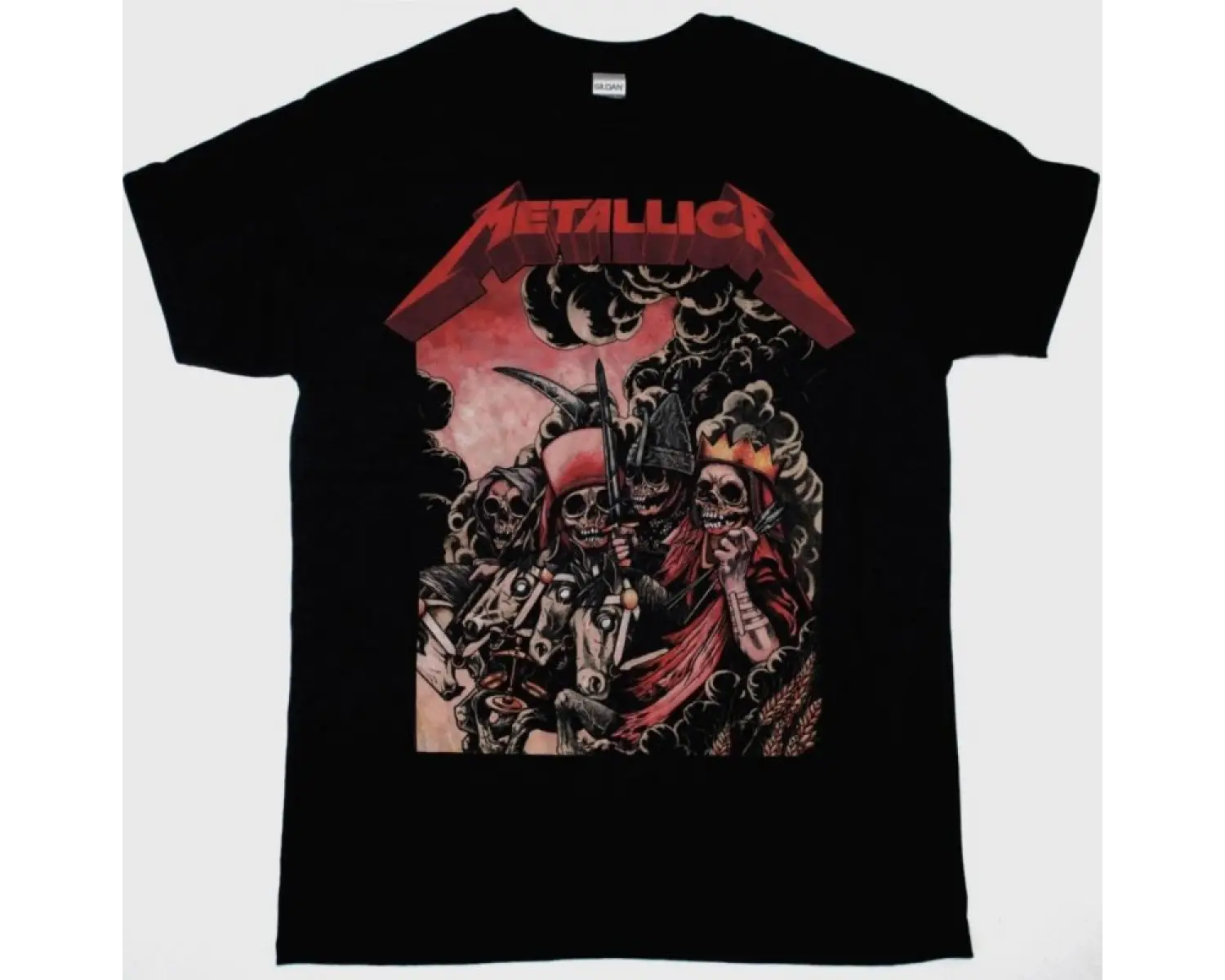D.R.I. FOUR OF A KIND NEW BLACK T-SHIRT ÖN BASKILI