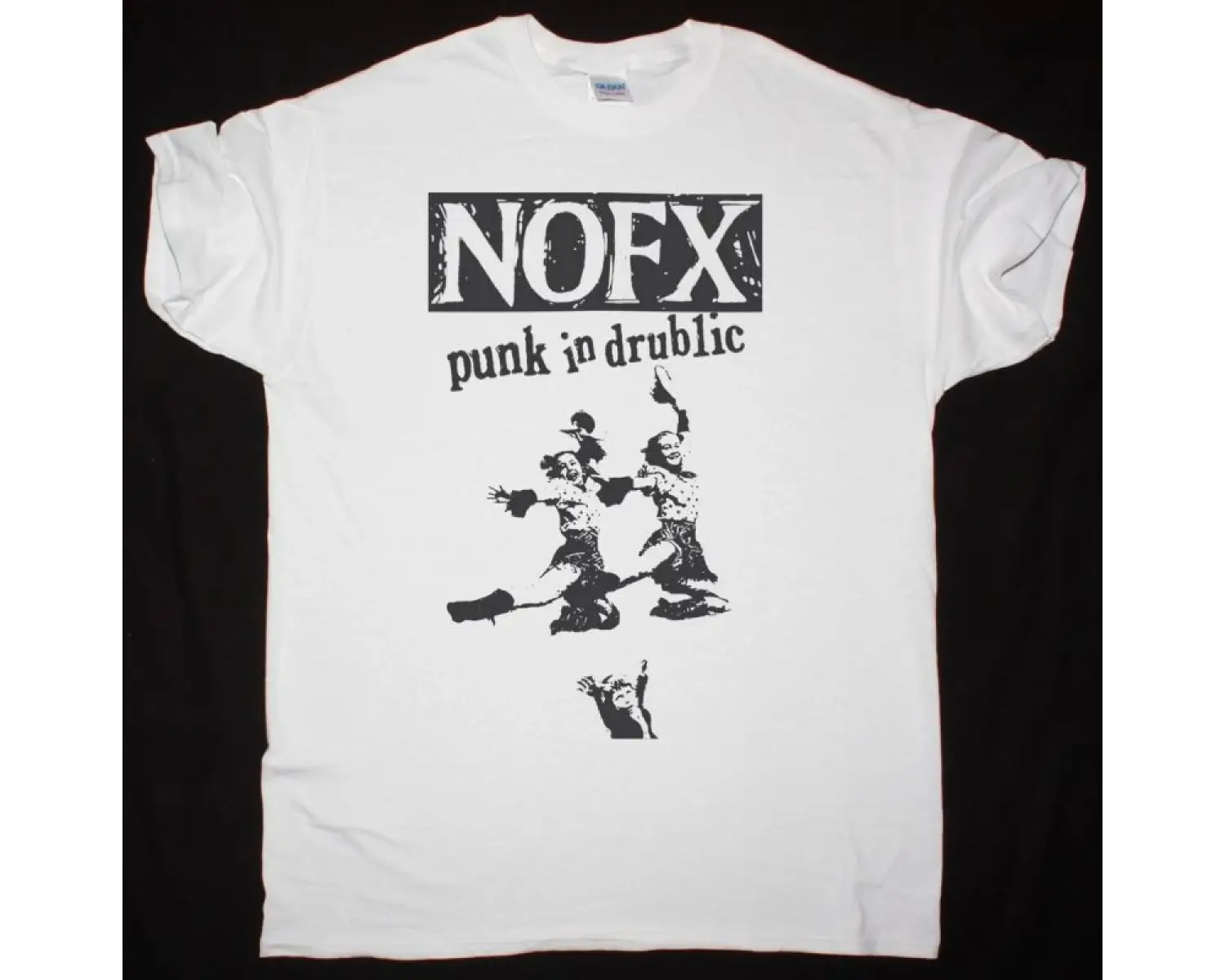 DROPKICK MURPHYS HORSESHOE NEW BLACK T SHIRT ÖN BASKILI