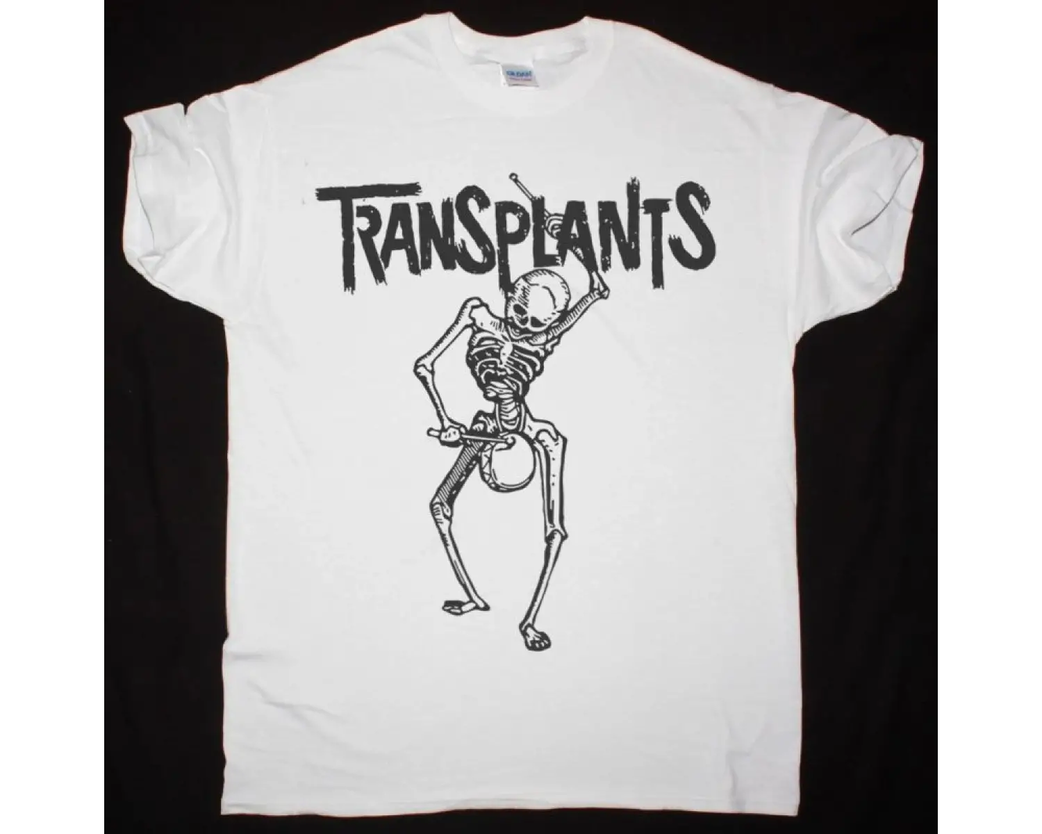 DROPKICK MURPHYS SKELLY SKULL NEW BLACK T SHIRT ÖN BASKILI