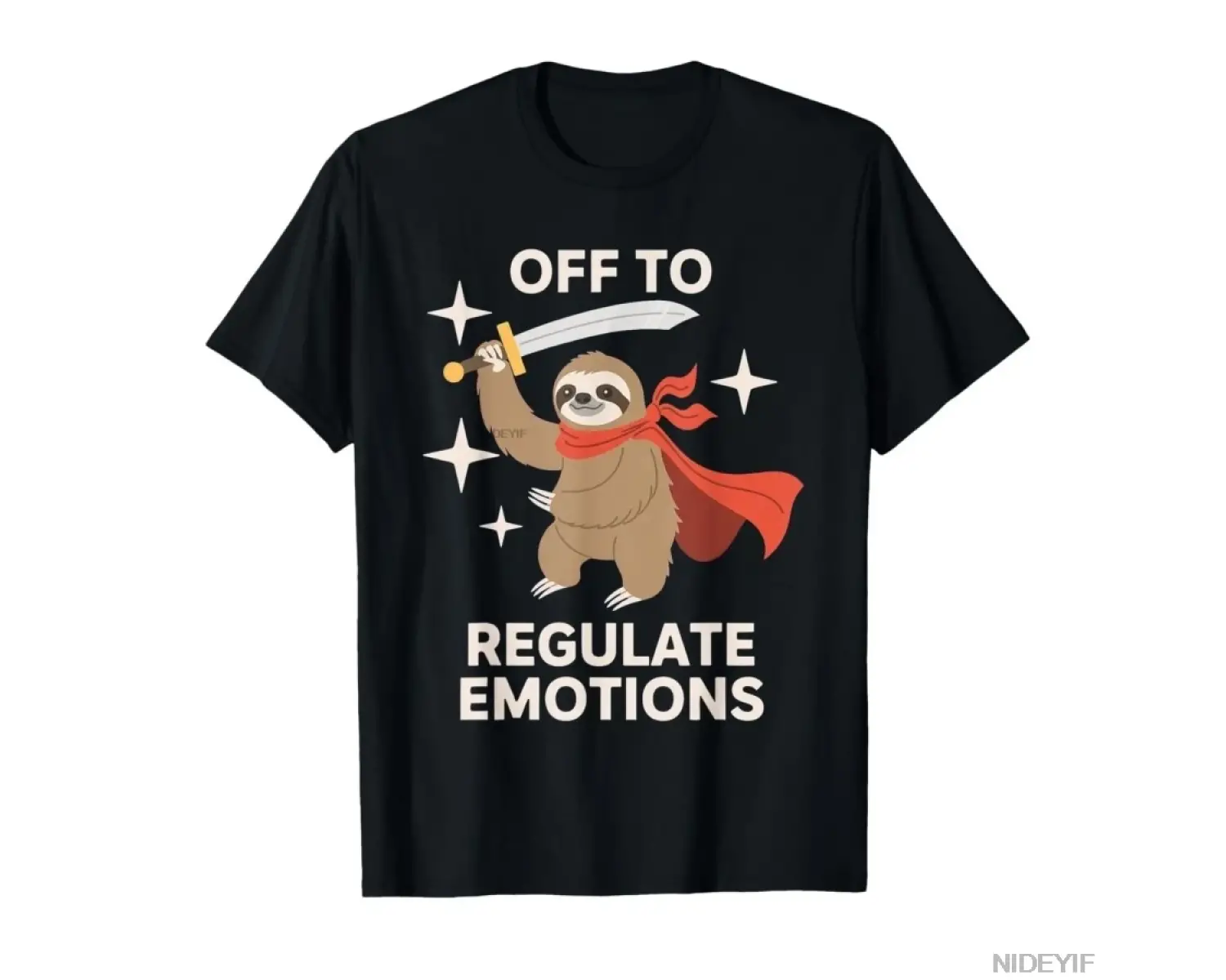 Duyguları Düzenlemek İçin Hızlı Olmayan Pozitif Mesaj Tişörtü Erkekler Kadınlar İçin %100 Pam