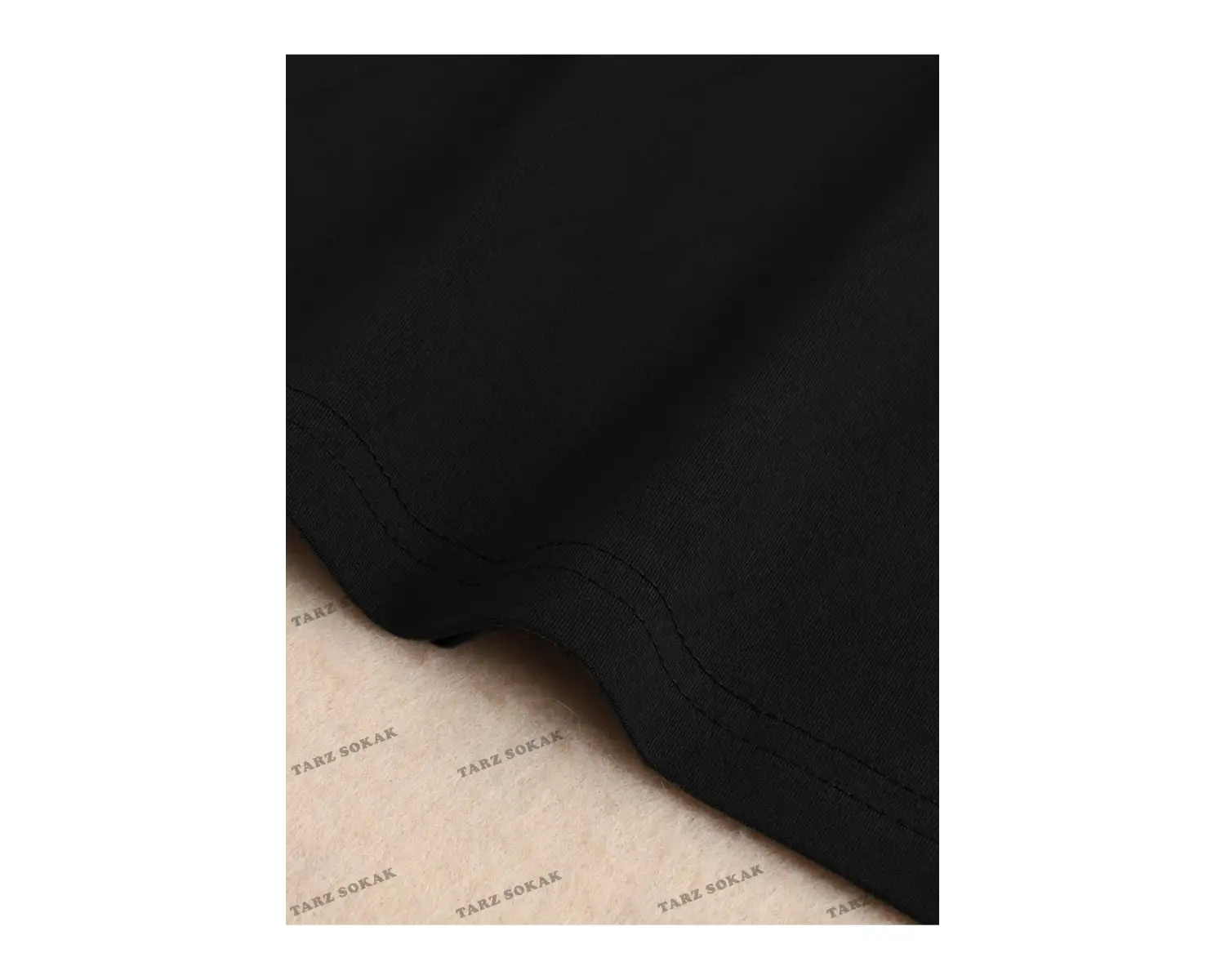 DÜZ  5 BASKISIZ Baskılı Oversize Kalıp Unisex T-shirt