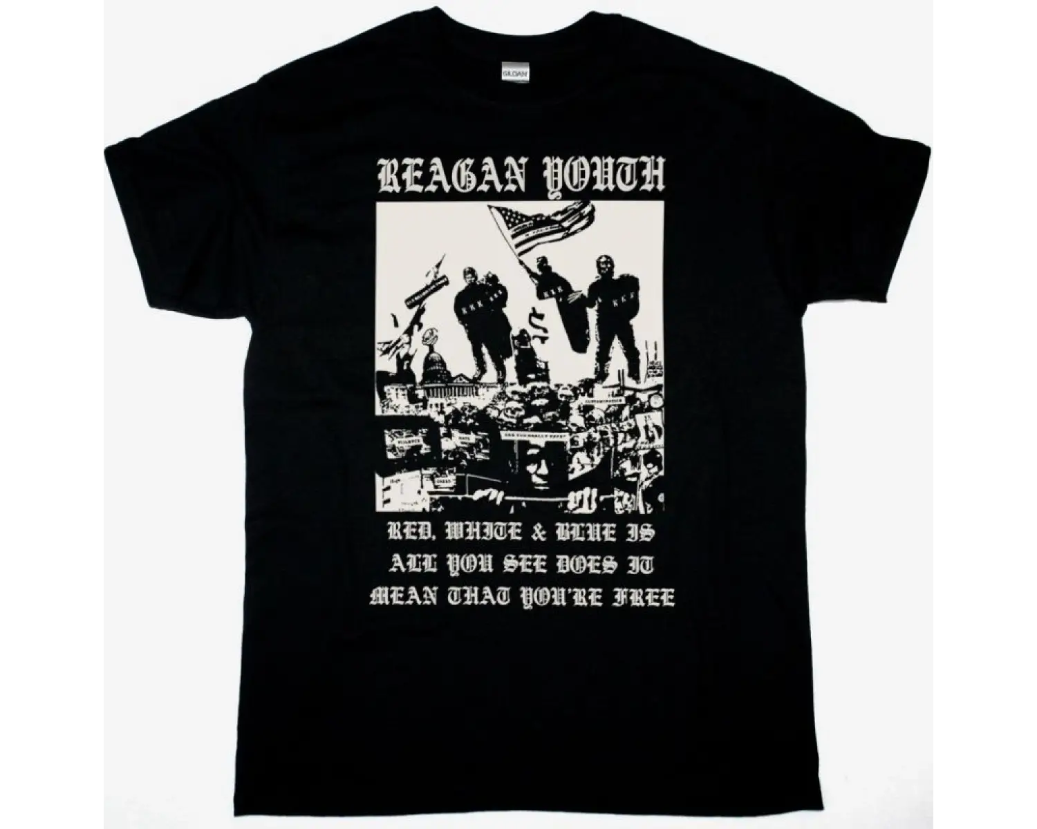 EARTH CRISIS MERCILESS WORLD NEW BLACK T-SHIRT ÖN BASKILI
