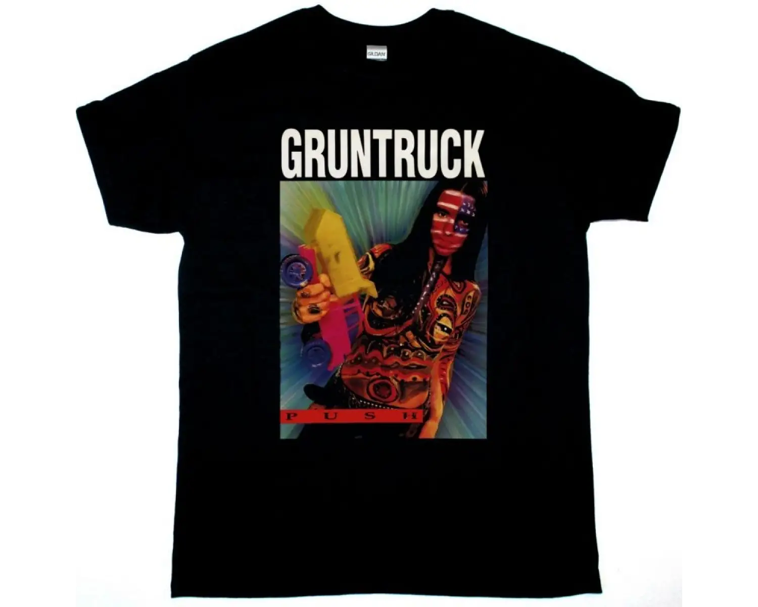 EINSTÜRZENDE NEUBAUTEN RICHTERSKALA87 NEW WHITE T-SHIRT ÖN BASKILI