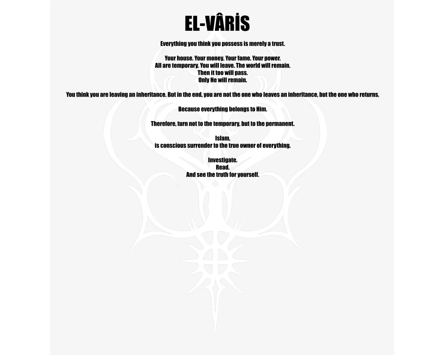 El Hakk Özel Tasarım Tişört satın almadan açıklama ve görsel açıklamayı OKUYUN!