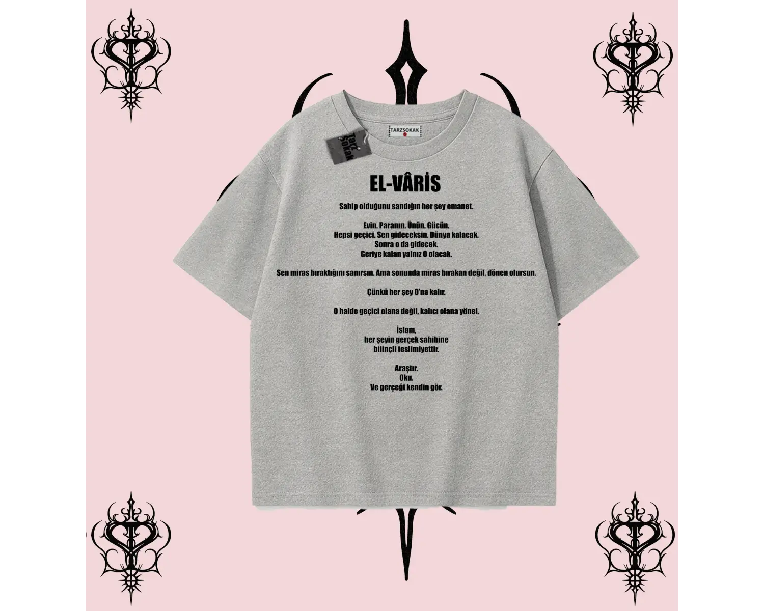 EL VÂRİS Özel Tasarım Tişört satın almadan açıklama ve görsel açıklamayı OKUYUN!